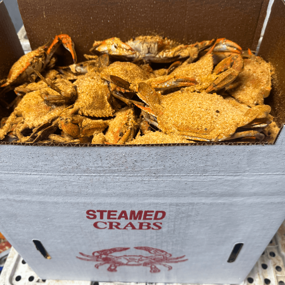 Fresh Blue Crabs - #1’s (Large) 1/2 Bushel (32-36 Crabs)