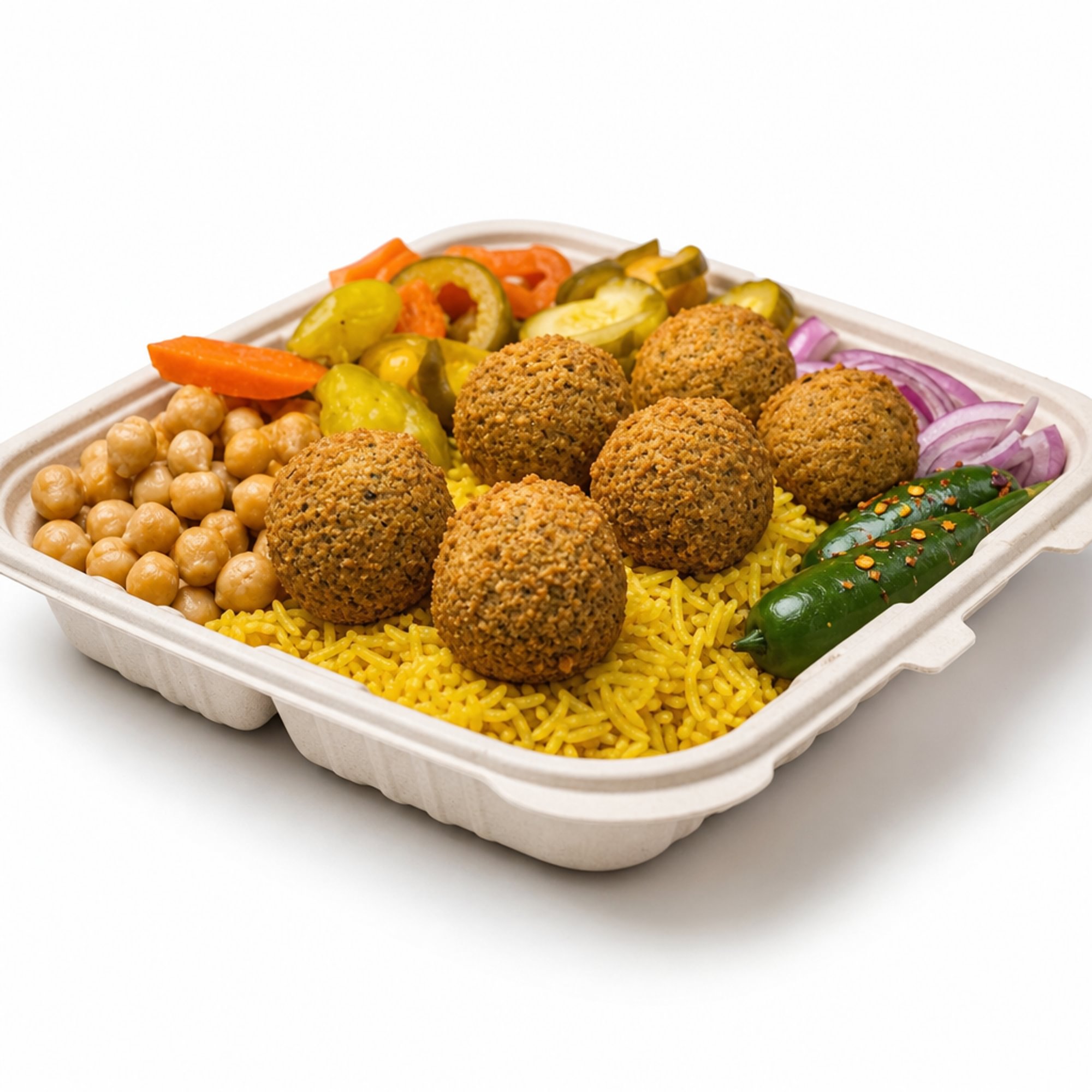 Falafel with Rice