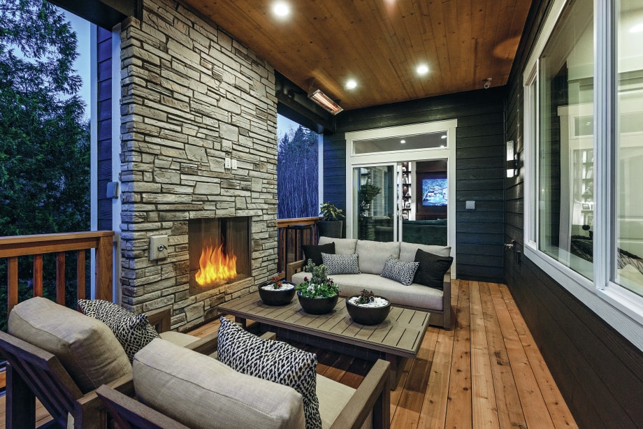 Home designs include covered outdoor living to enjoy the outdoors year-round