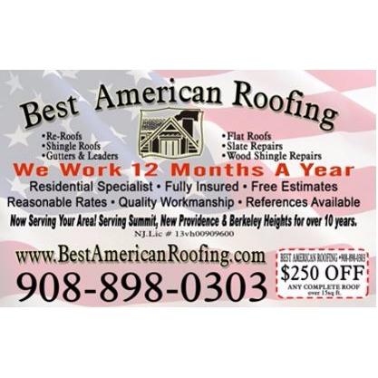Best American Roofing Logo