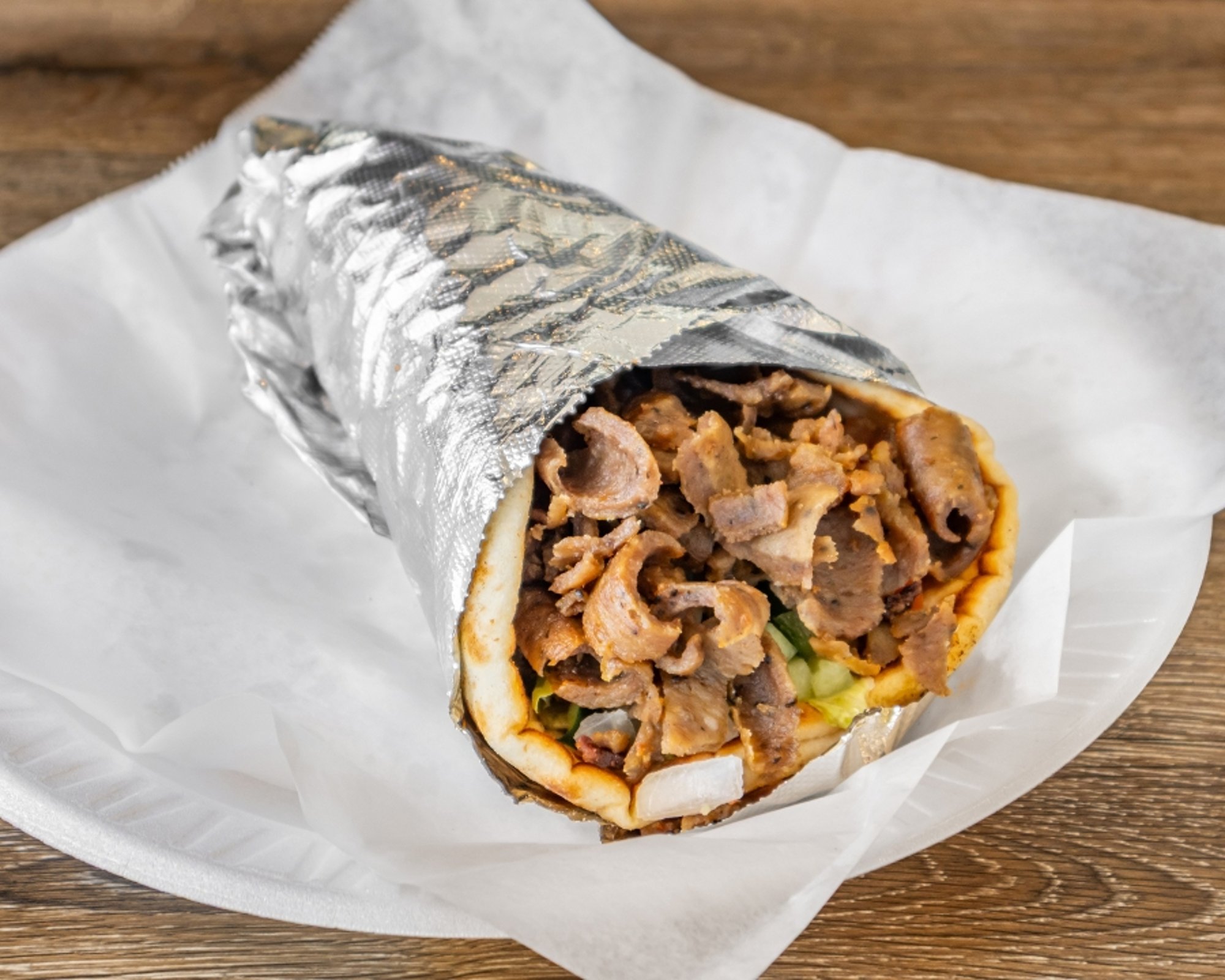 Beef Gyro Sandwich