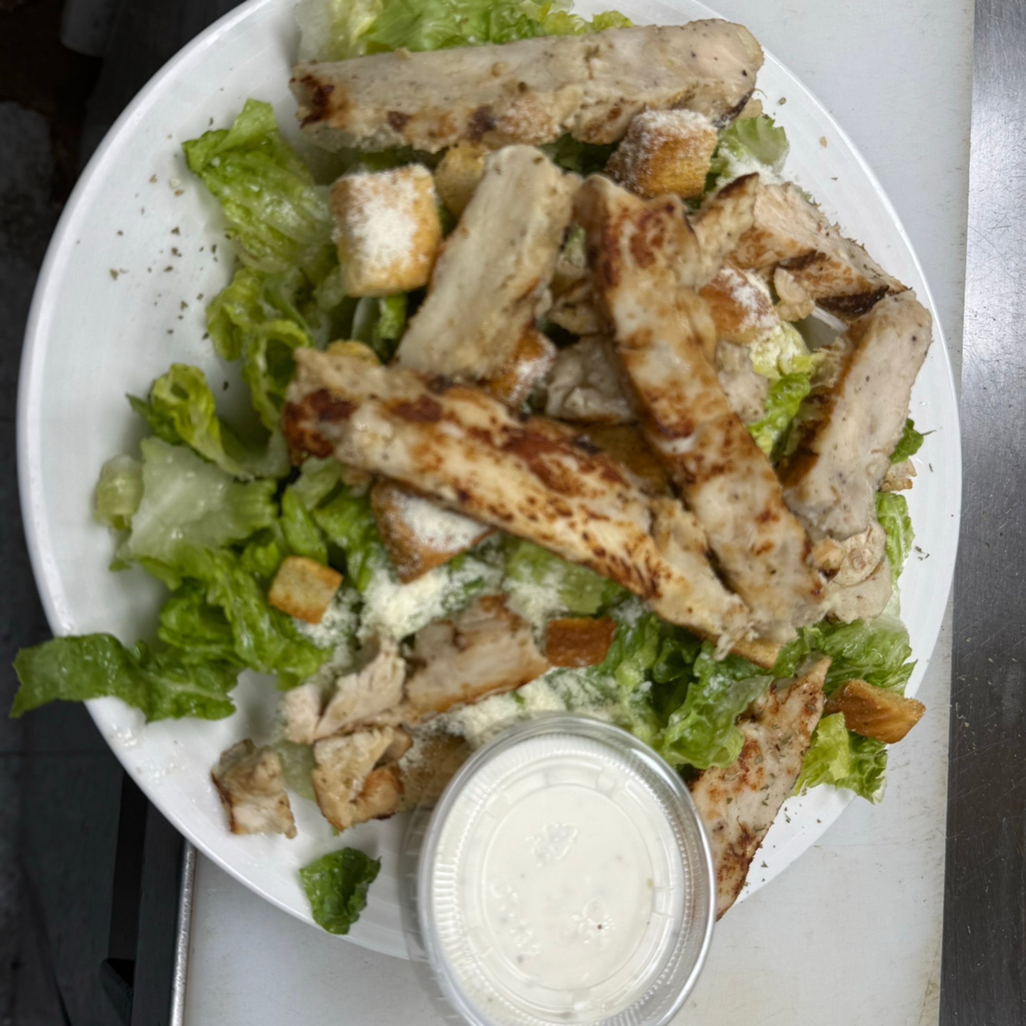 Grilled or Fried Chicken Caesar