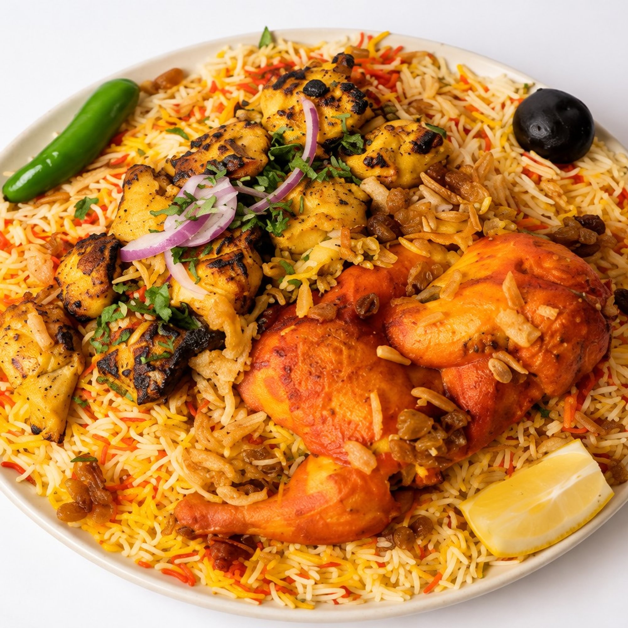 Lamb & Chicken Mandi