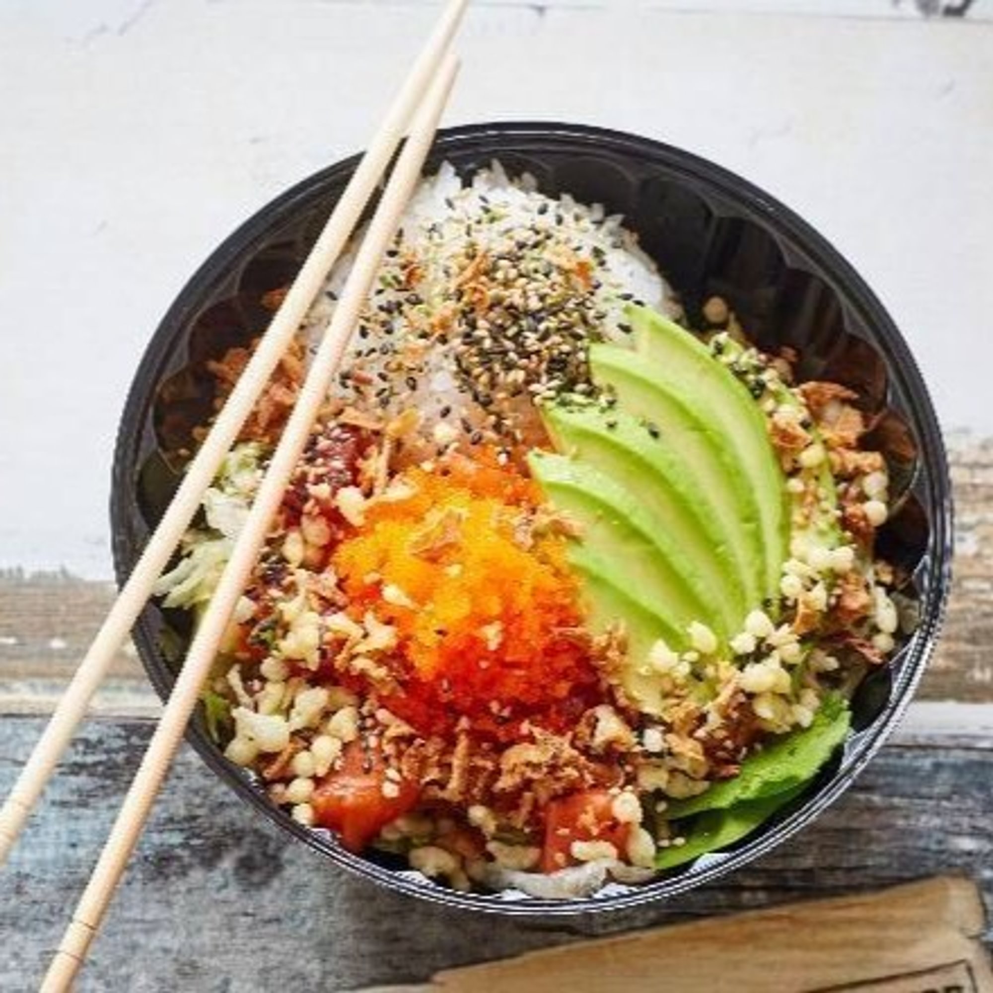 Tuna and Salmon Poke