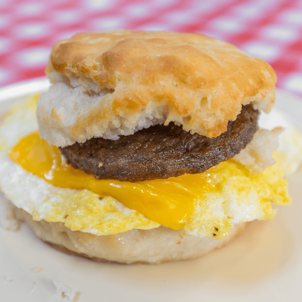 Sausage, Egg & Cheese Biscuit