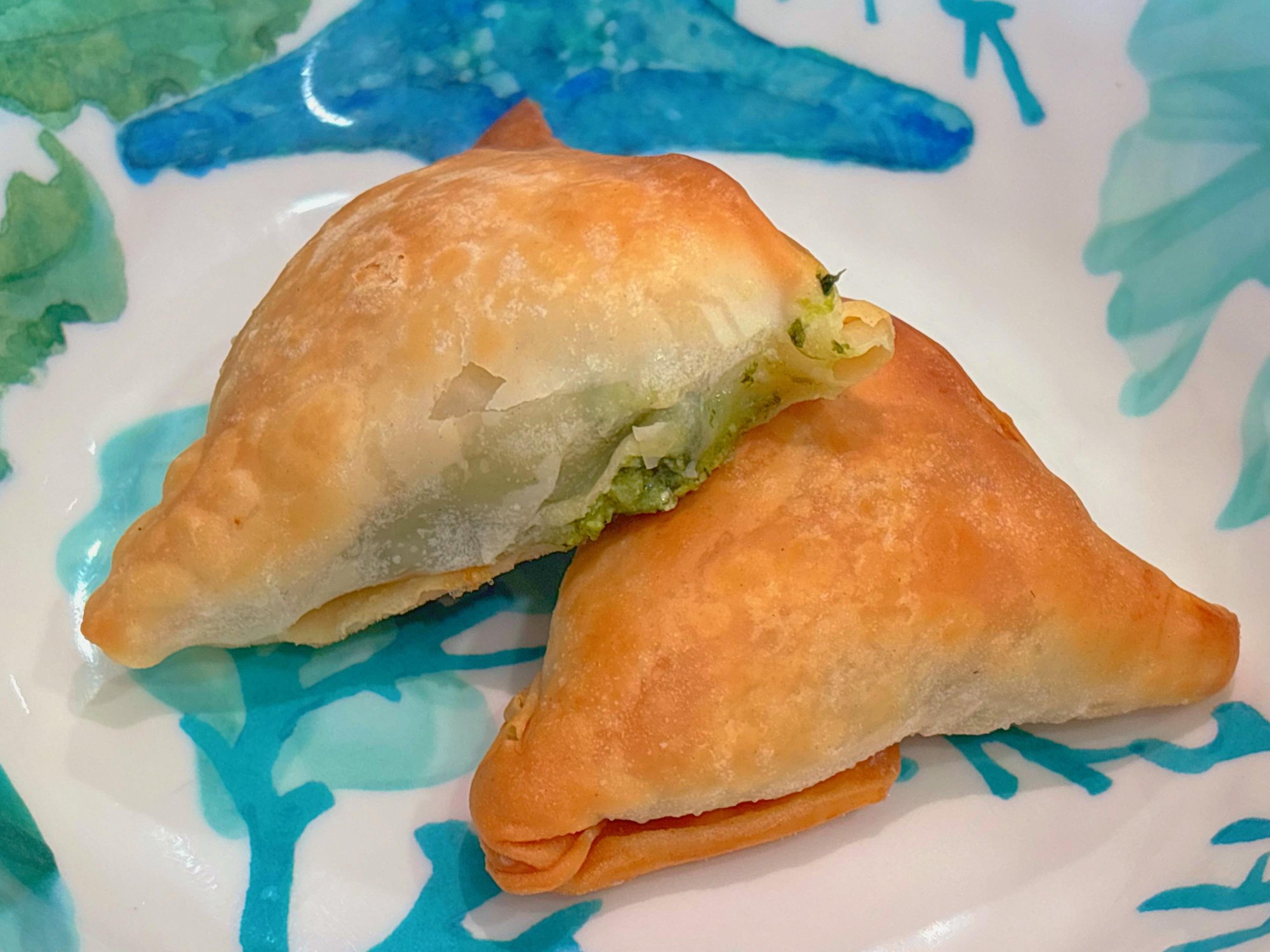 MINI SPINACH & FETA CHEESE BITES (Spanakopita) 2pcs