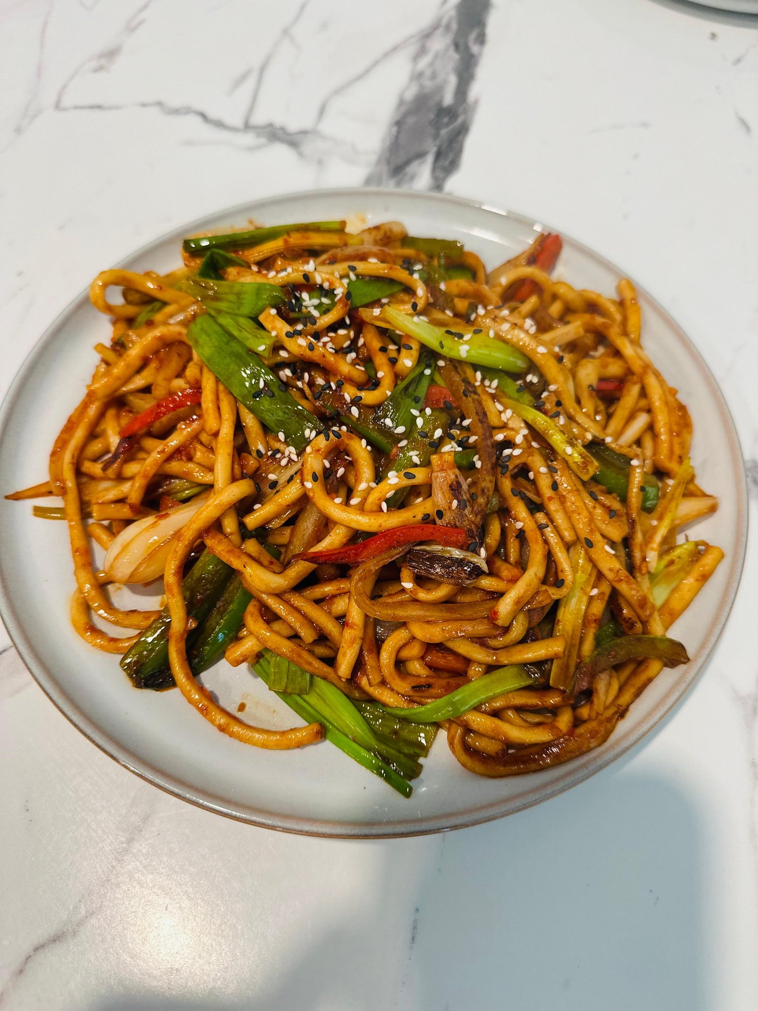 Dry-fried Noodle Vegetarian 素干煸炒面