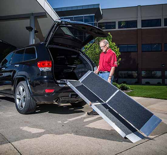 Trifold Folding Wheelchair Ramps