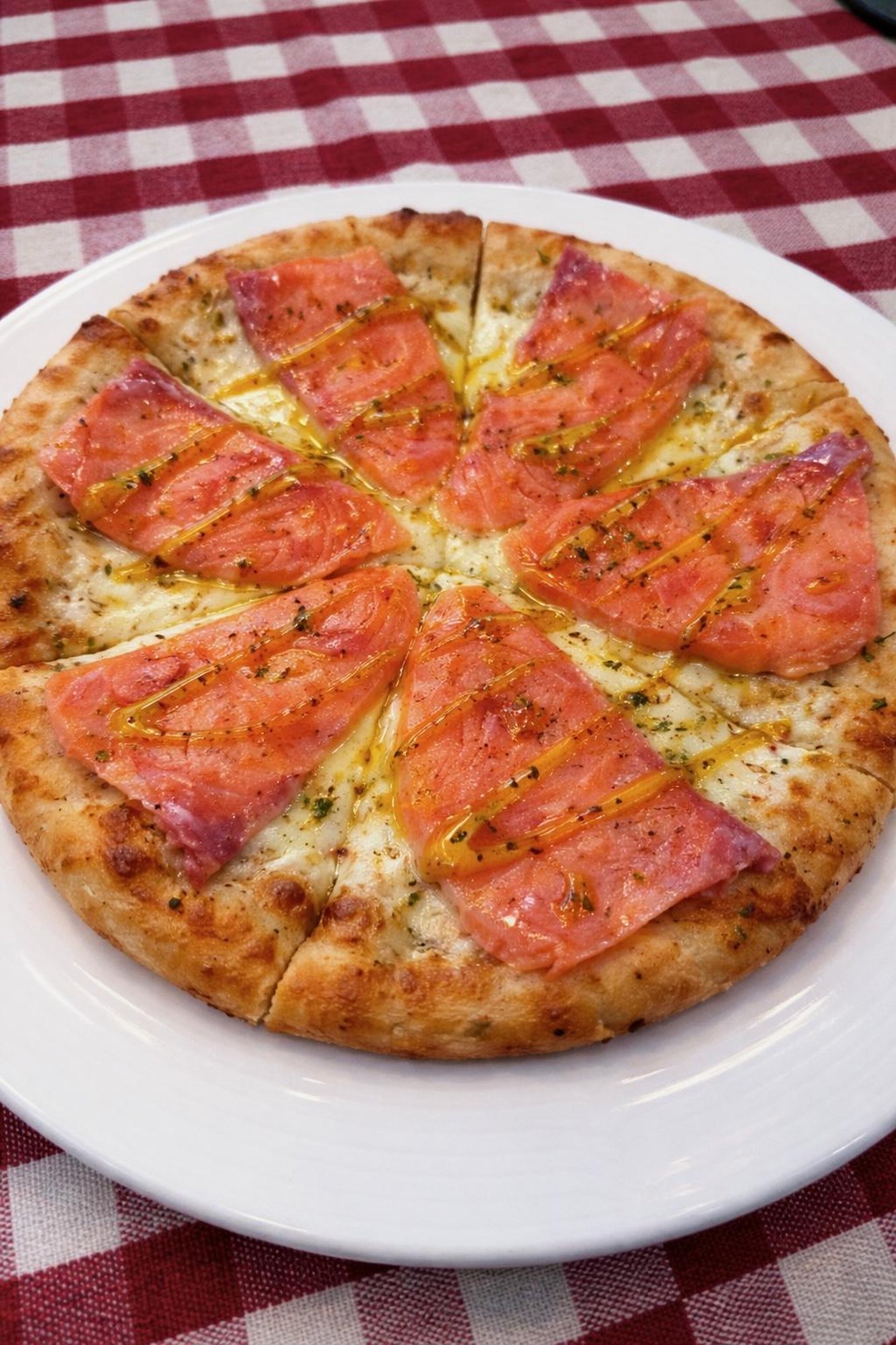 Smoked Salmon Pizza