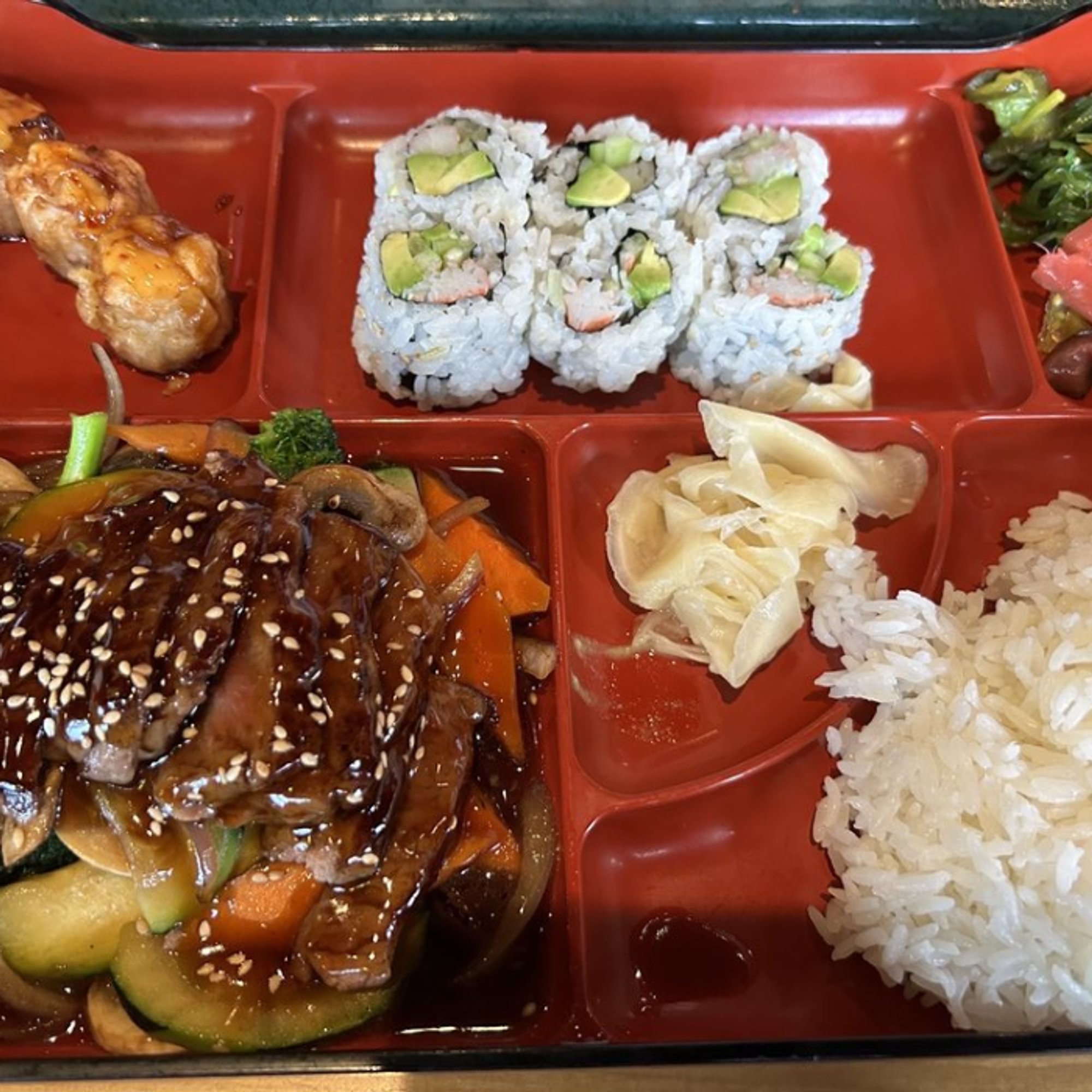 Beef Teriyaki Bento Box