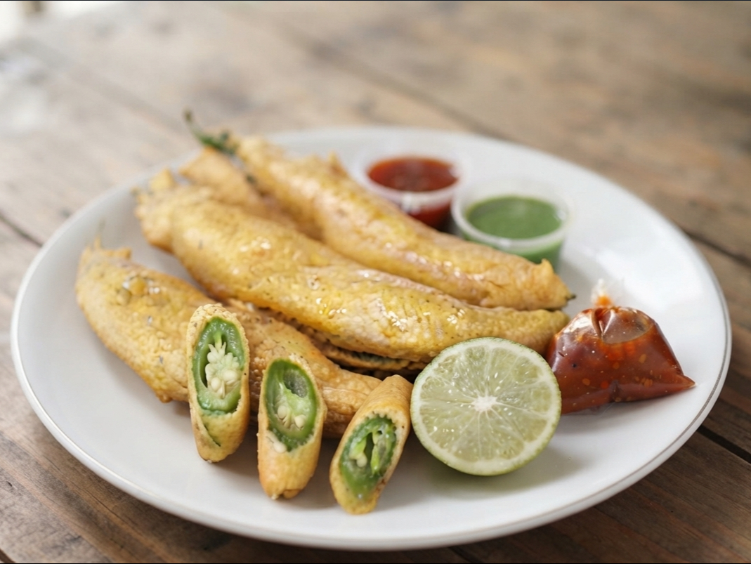 CHILLI PAKODA 5Pcs