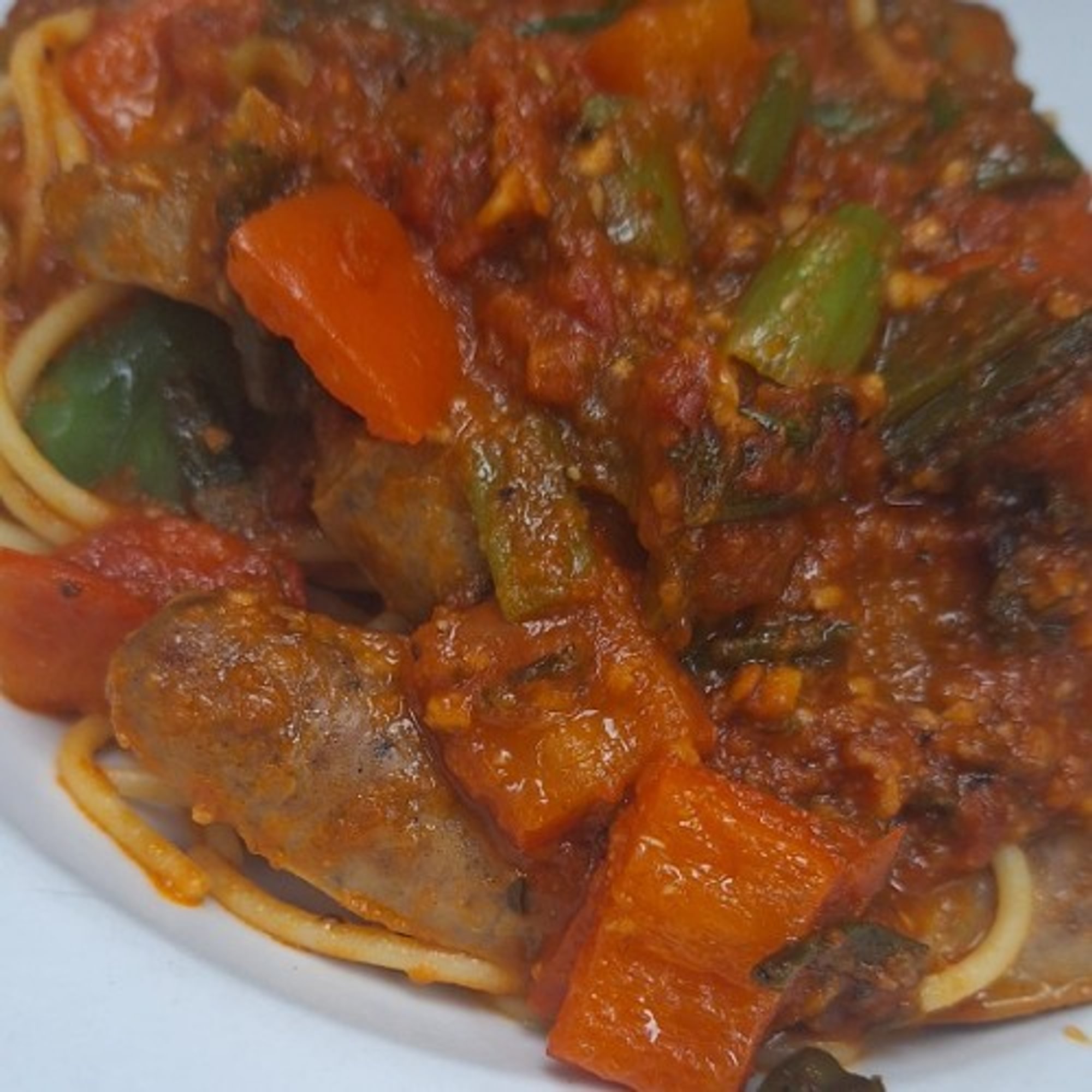Spaghetti and Sausage