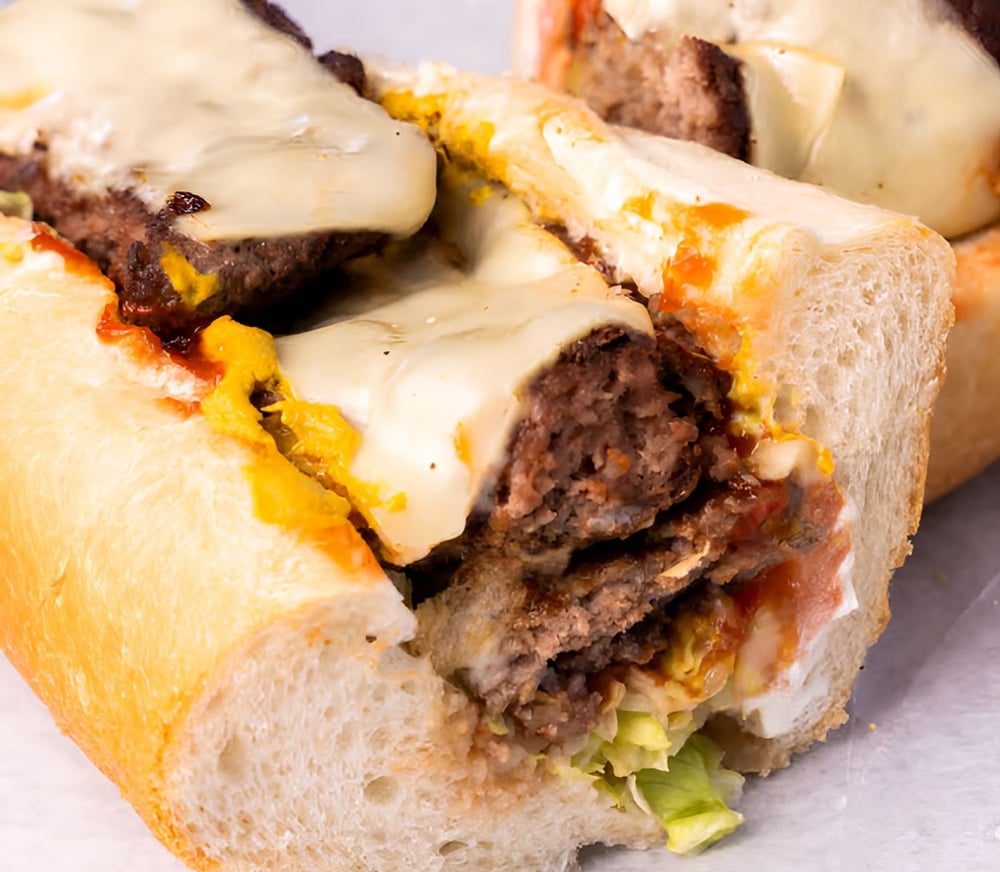 Cheeseburger Sub