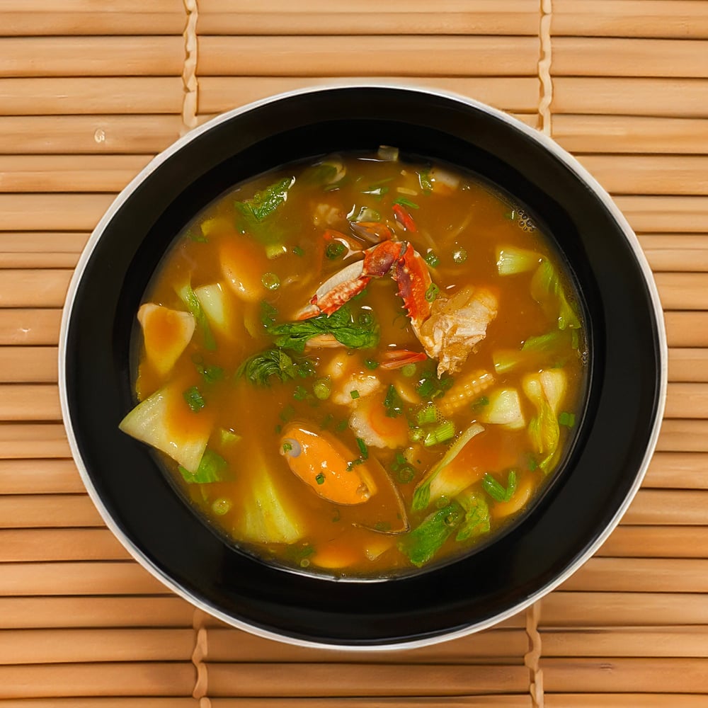 Spicy Seafood Curry Ramen