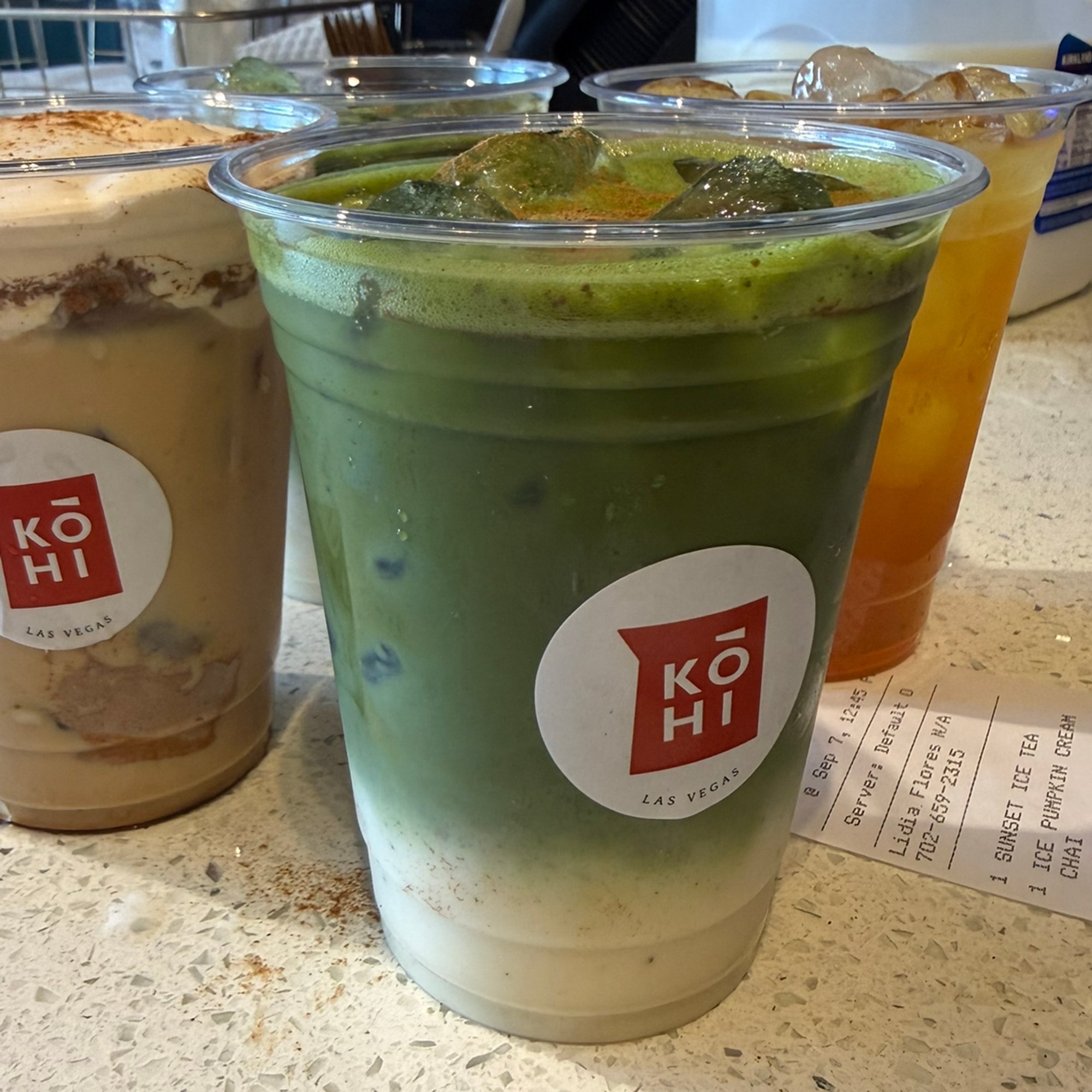 PUMPKIN SPICE BANANA MATCHA