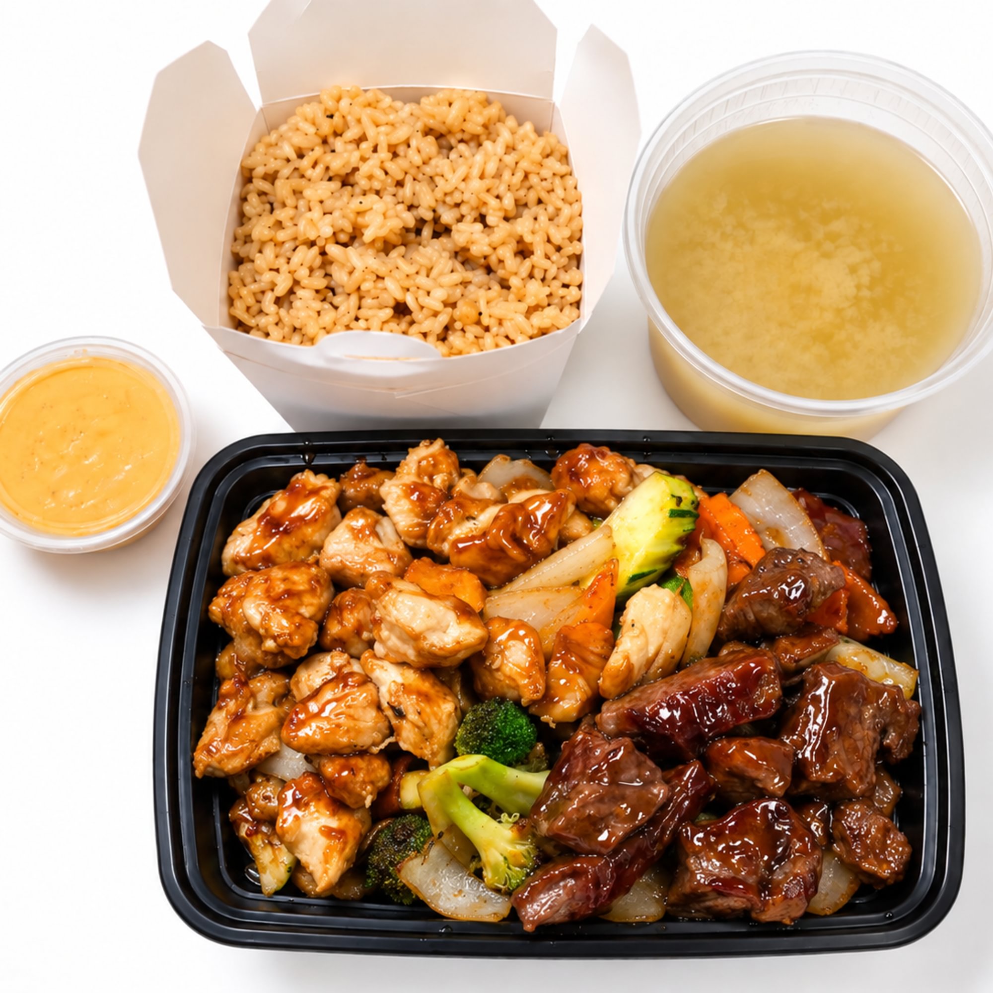 39. Chicken & Steak Hibachi