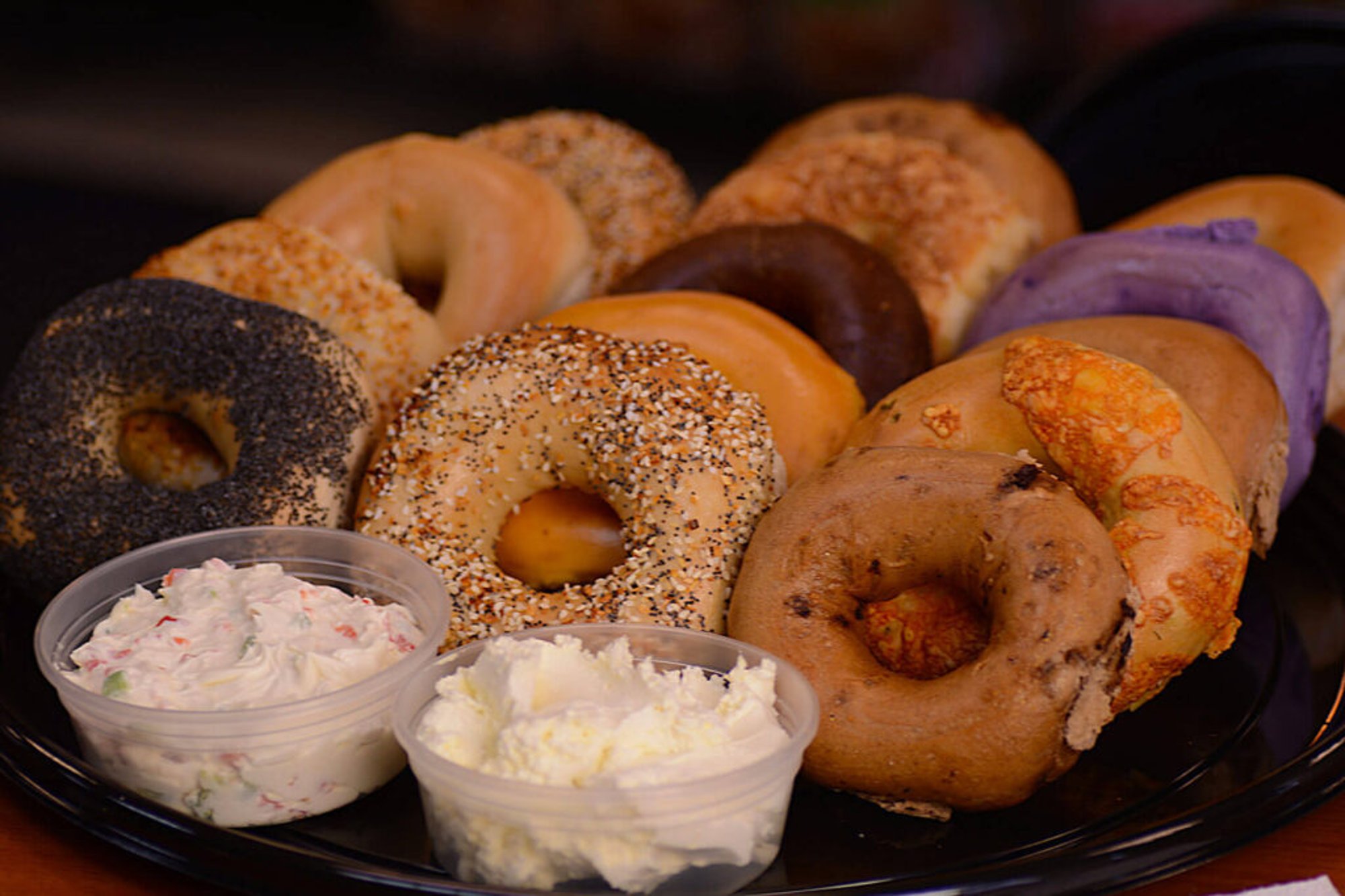 Bagel with Spread