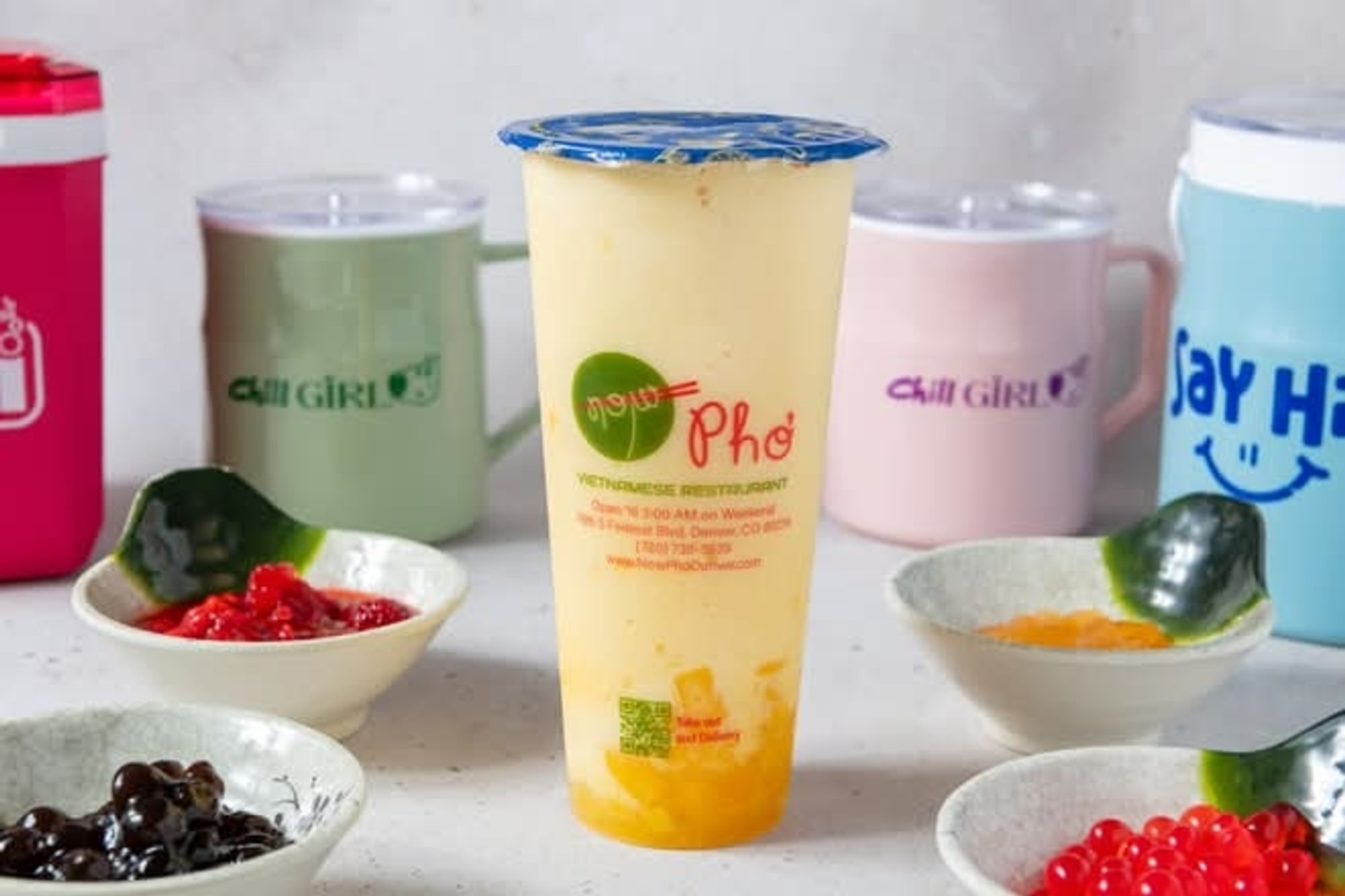 YM3 Mango Yogurt Milk Tea