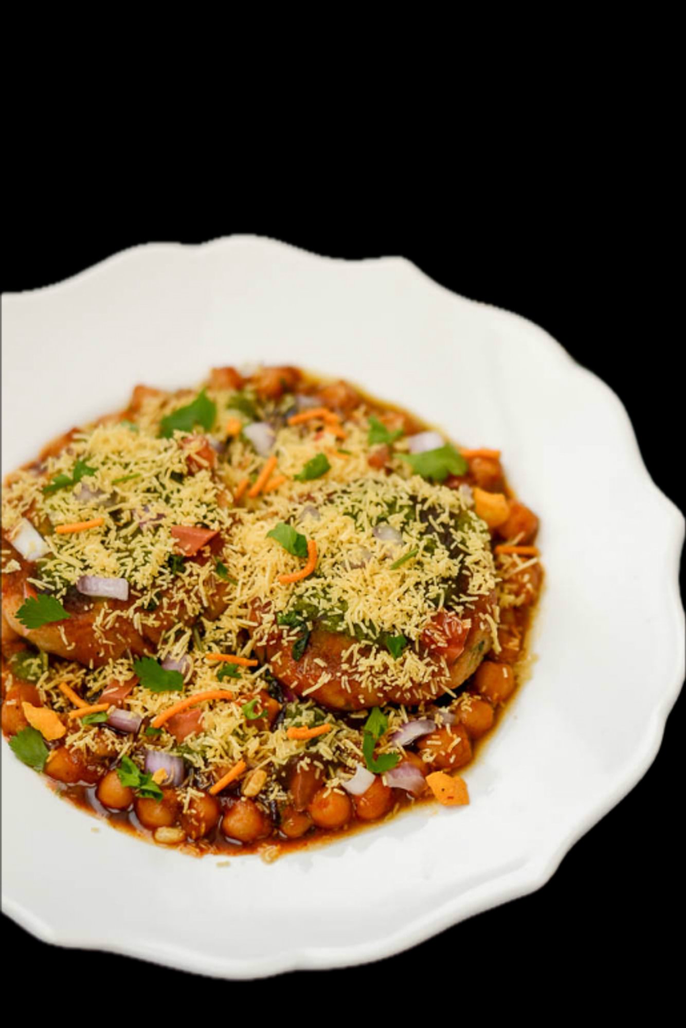 Aloo Tikki Chaat