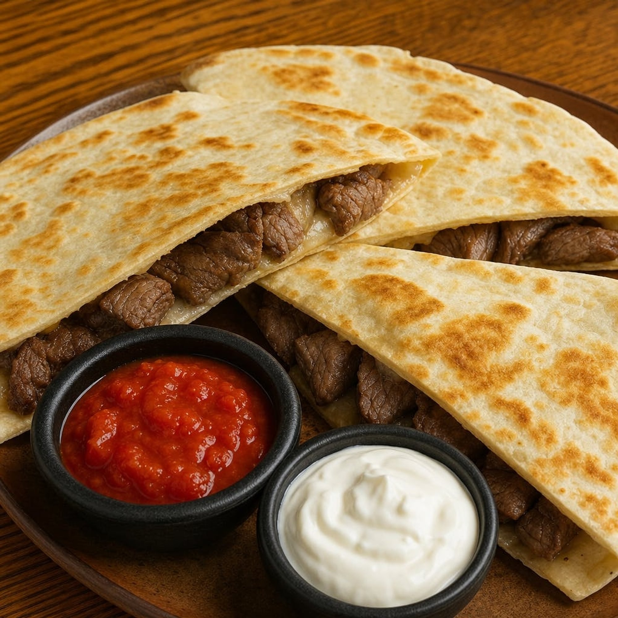 Quesadillas with Steak