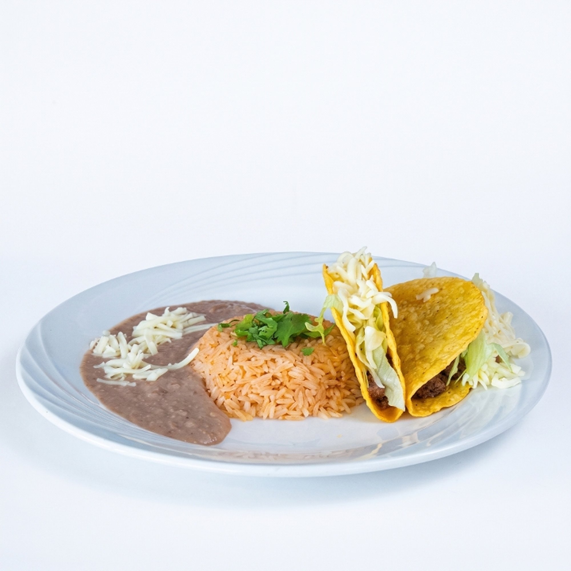 L - 2 Tacos Plate