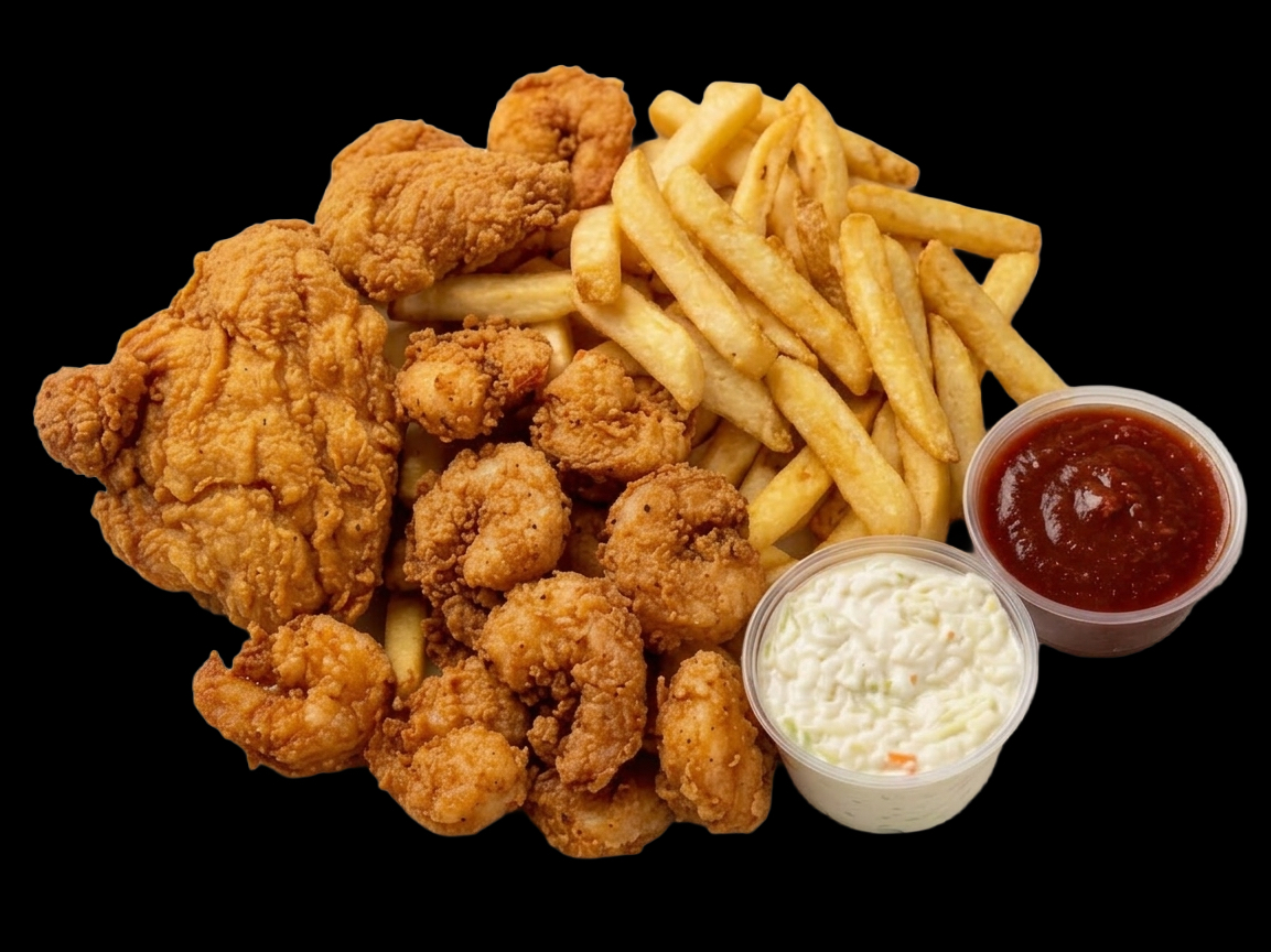 #7 MLK Special Shrimp & Chicken Breast