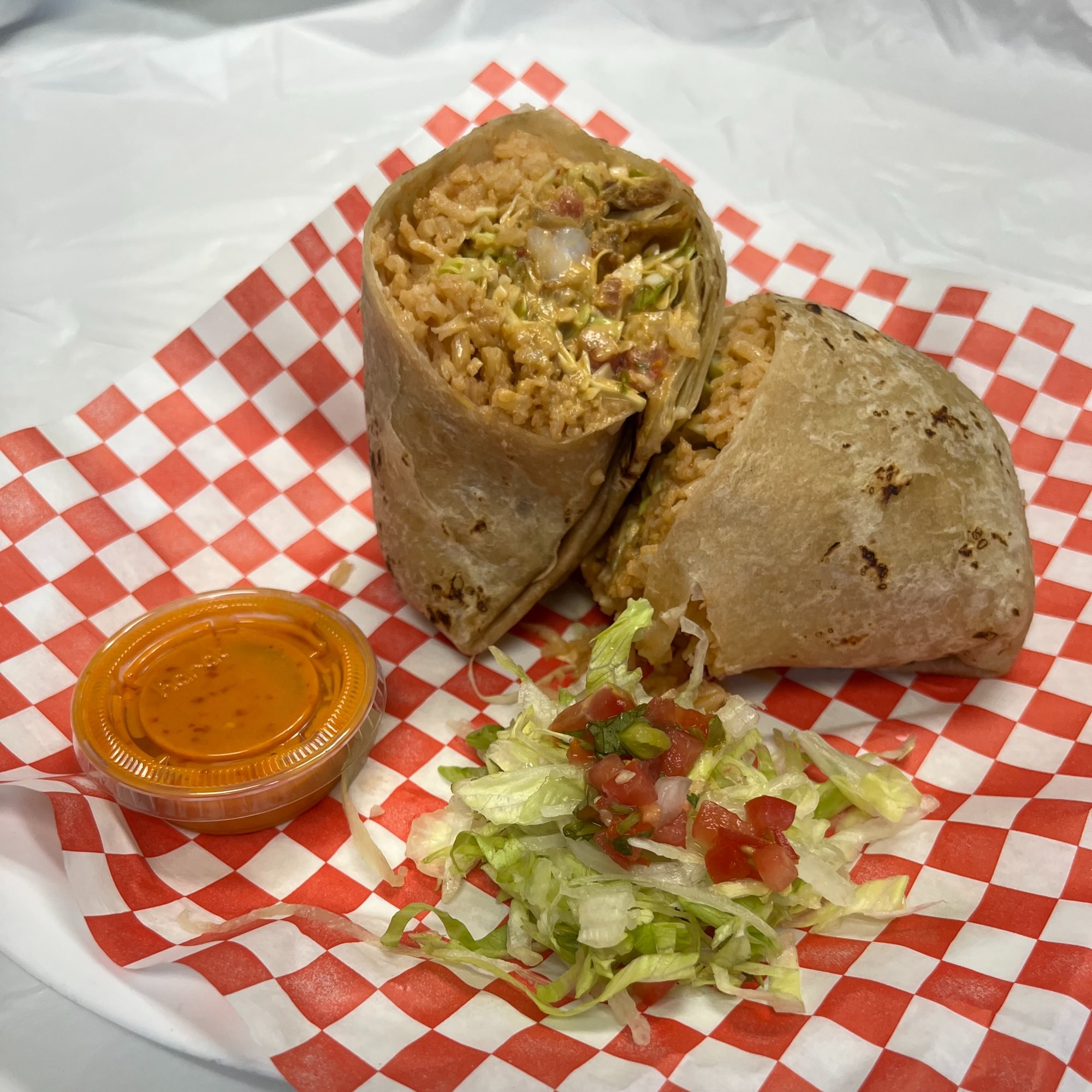 Burrito De Pollo Asado