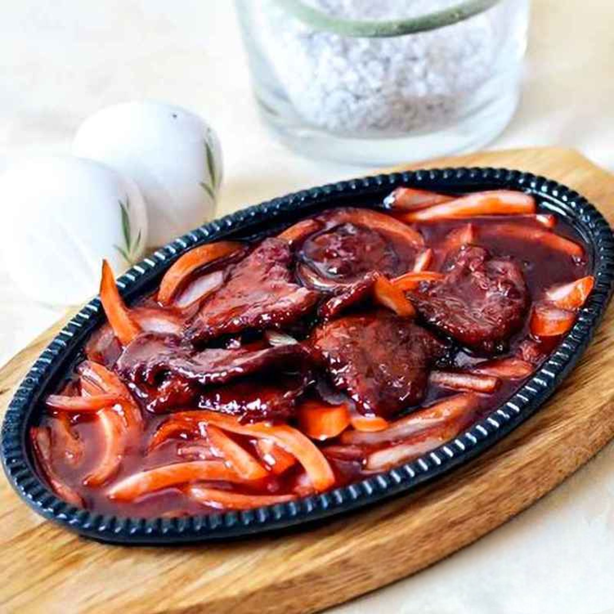 BF12. 中式牛柳/Hong Kong Style Beef Filet in Tangerine Sauce
