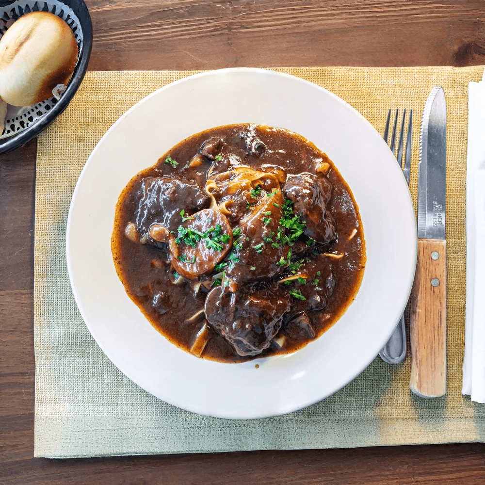 Traditionnel Boeuf Bourguignon, Fettuccine (Joues De Veau)