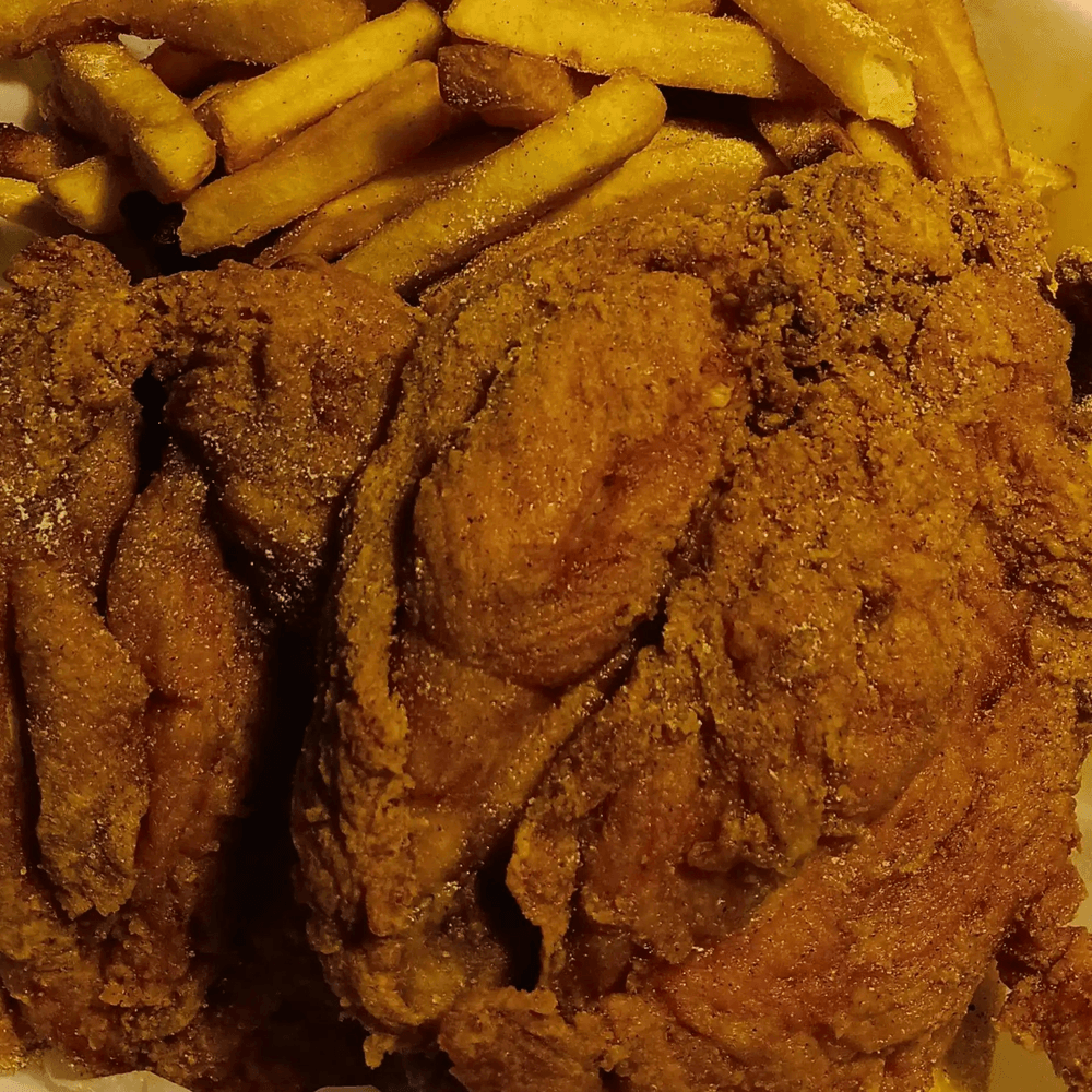 3 Legs with Fries