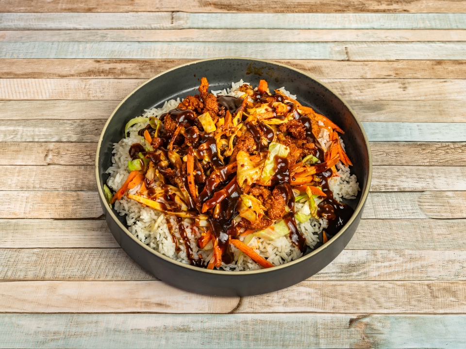 Firecracker Chicken Rice Bowl