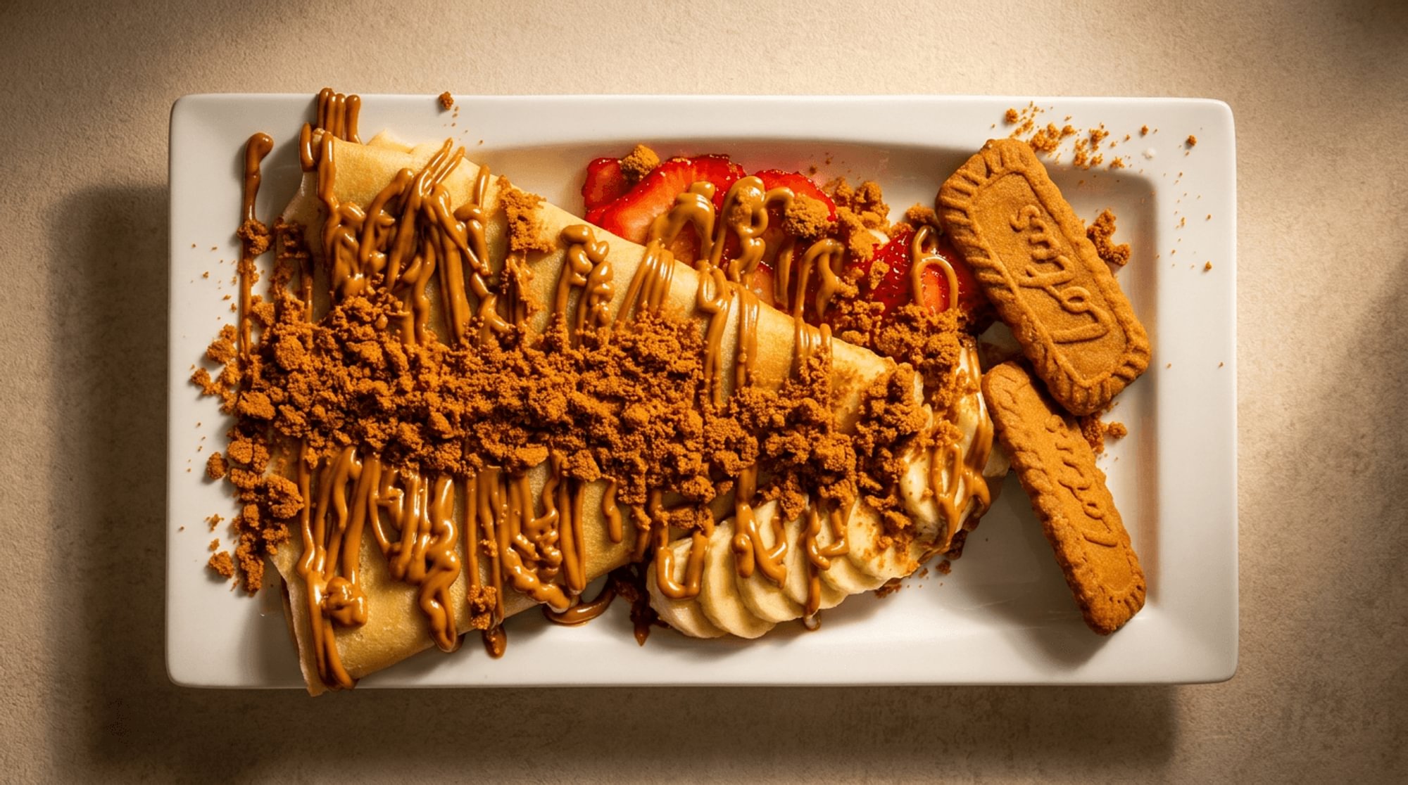 Cookie Butter Crepe