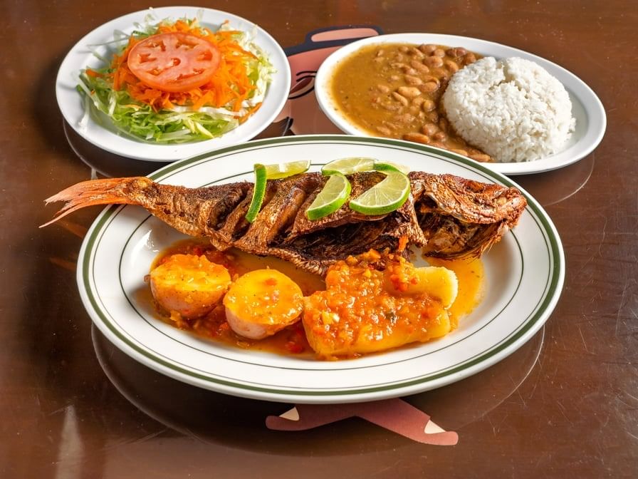 Pargo Rojo Frito / Fried Red Snapper