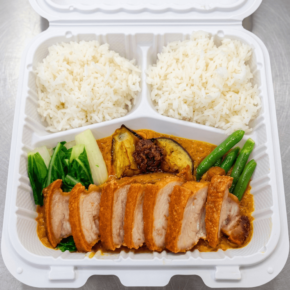Kare-Kare with Crispy Pork Belly