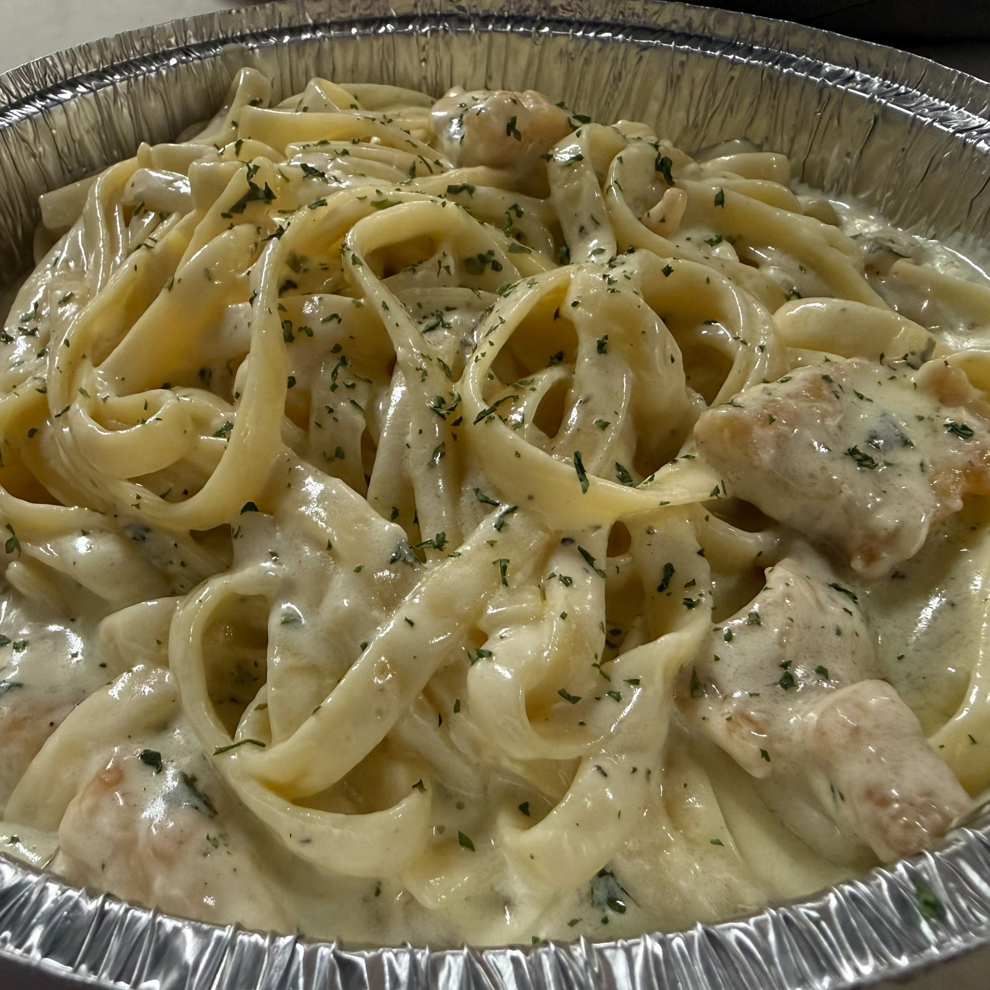 Chicken Fettuccine Alfredo