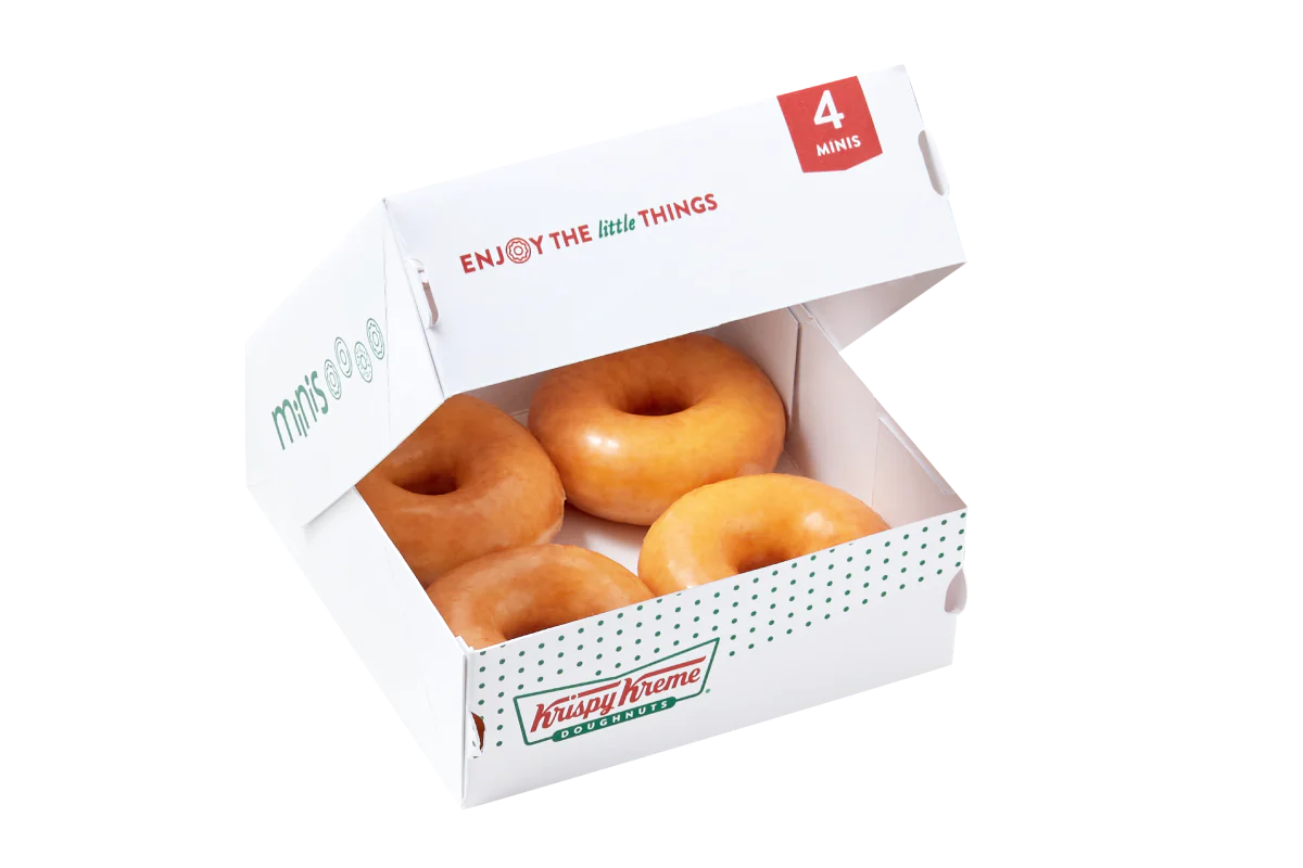 4 Count Original Glazed® Minis