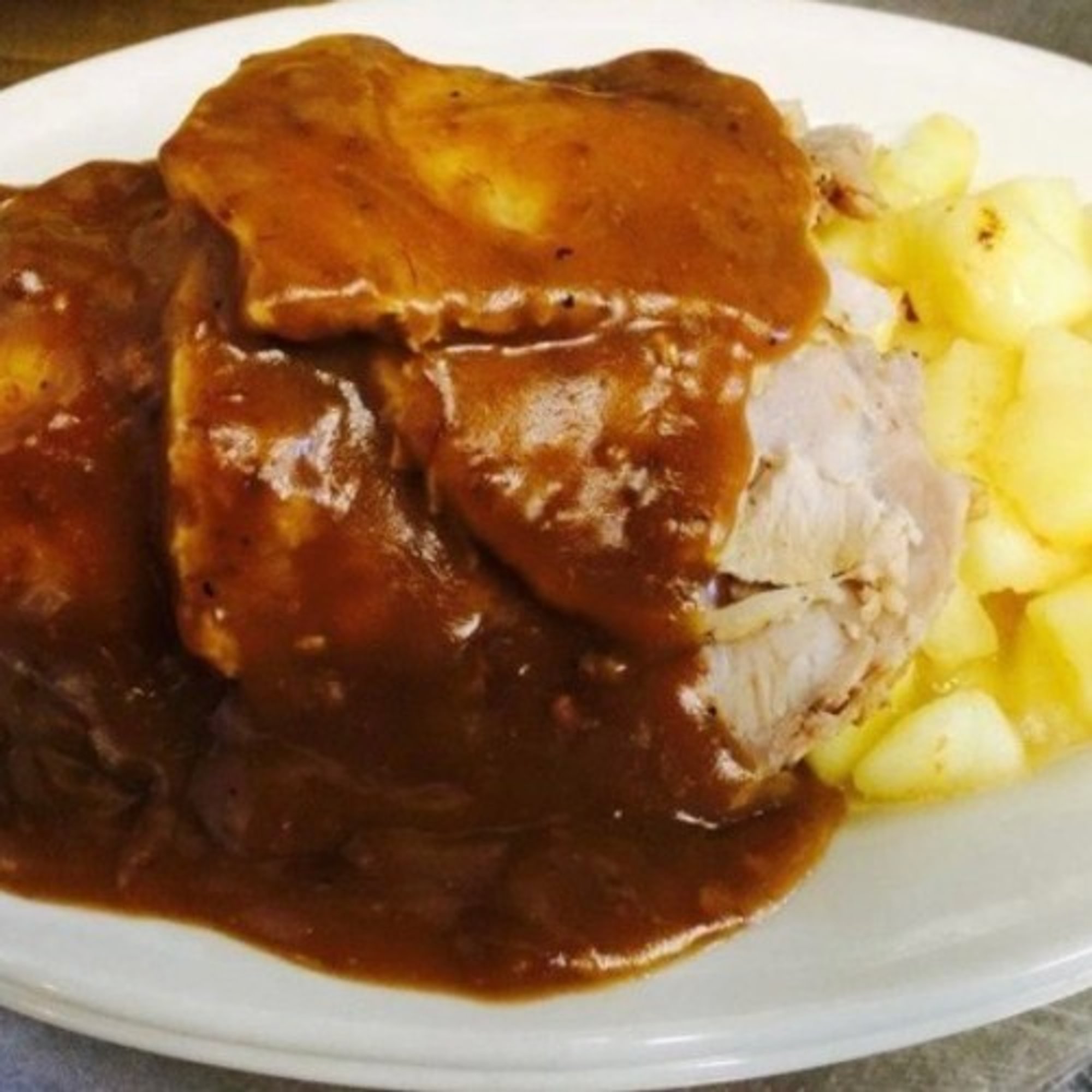 Roasted Pork Dinner
