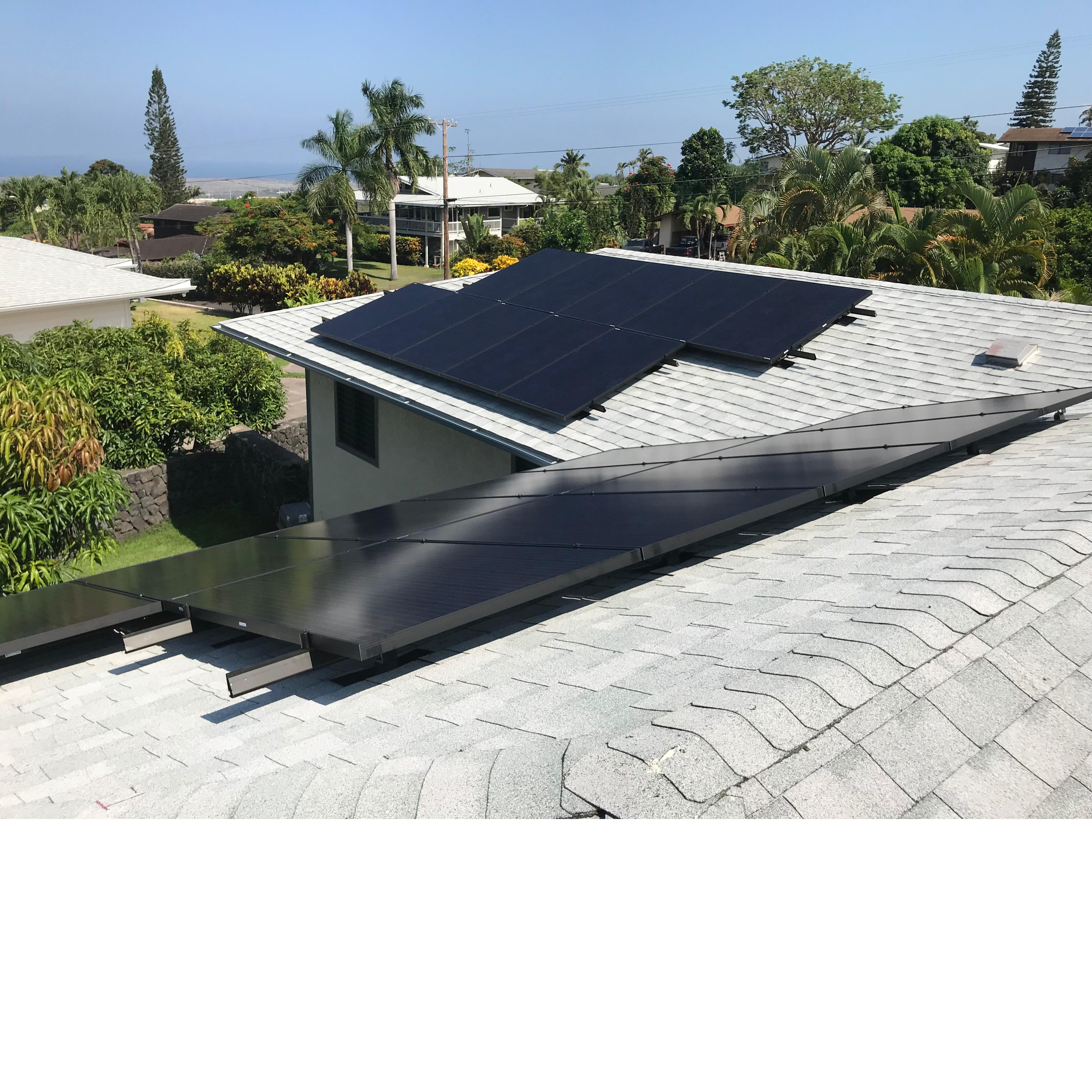 Solar Install  Kailua Kona ProSolarHawaii