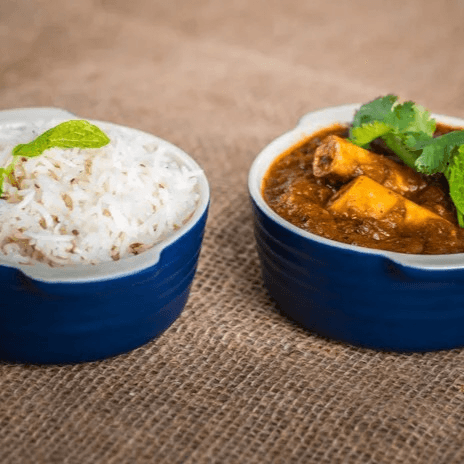 Goat Curry Combo platter