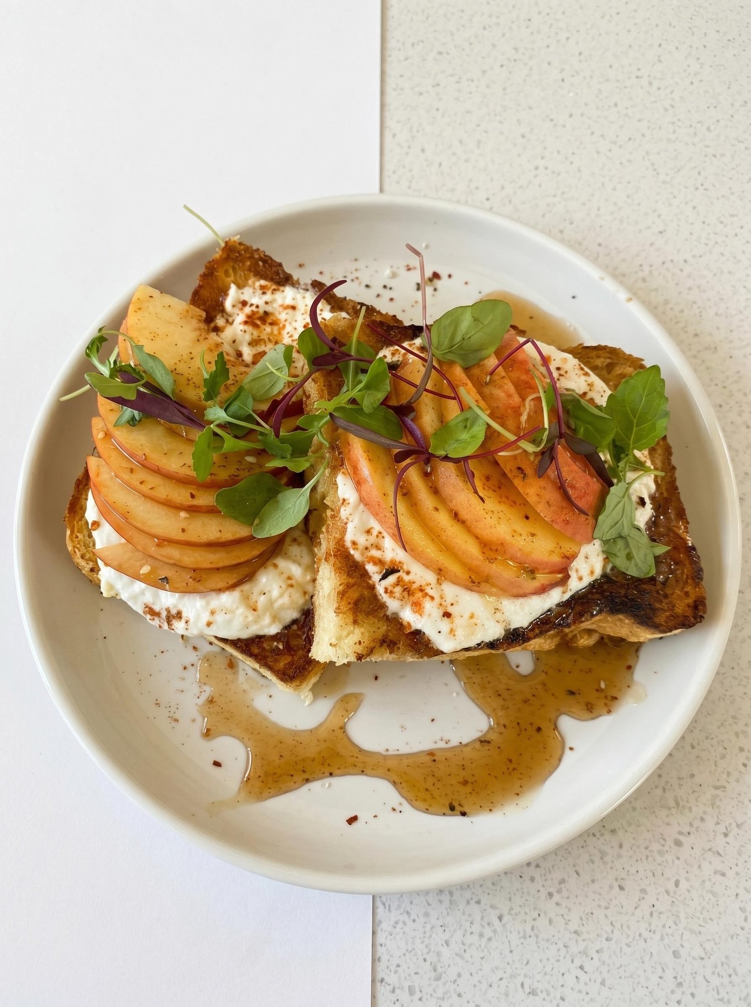Seasonal Honey Toast
