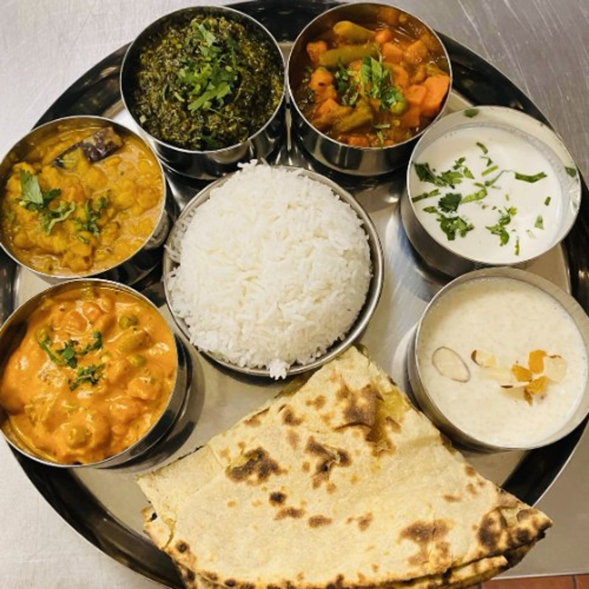 VEGETARIAN THALI