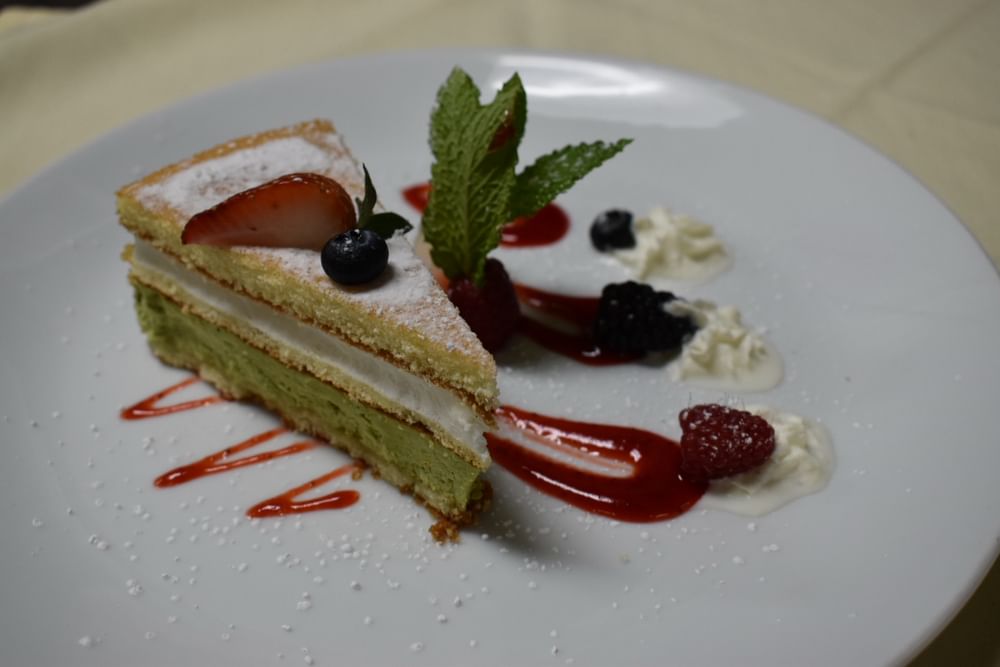 Pistachio Ricotta Cake
