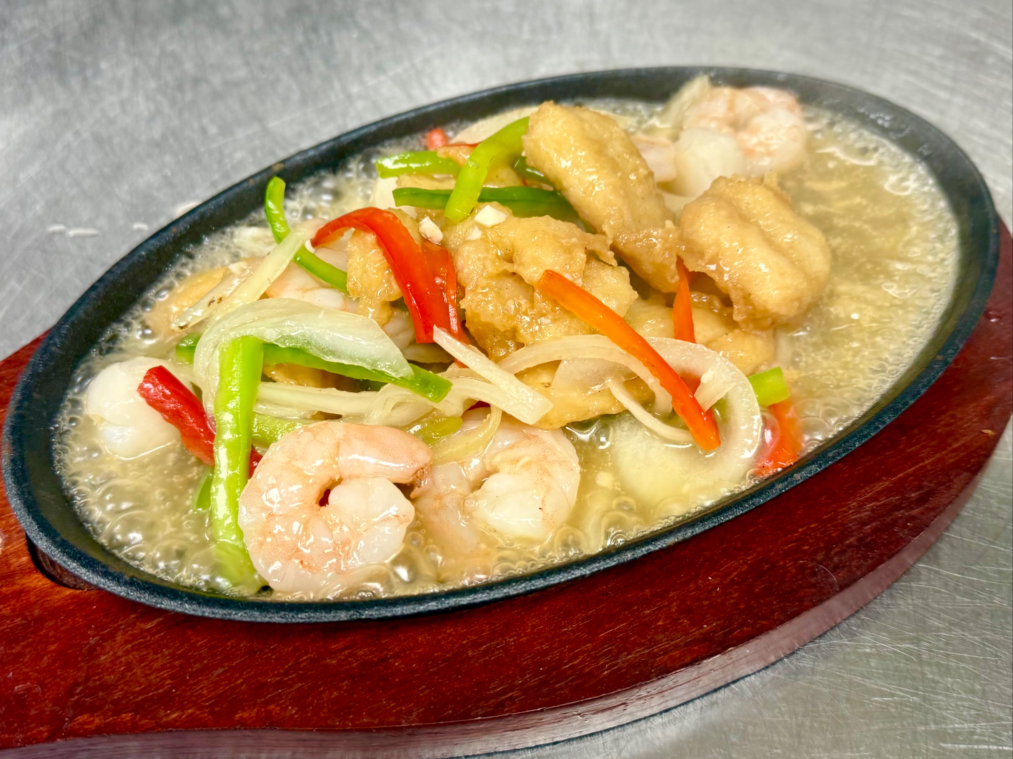Sizzling Seafood