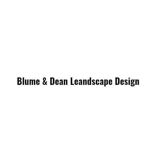 Blume &amp; Dean Landscape Design Logo