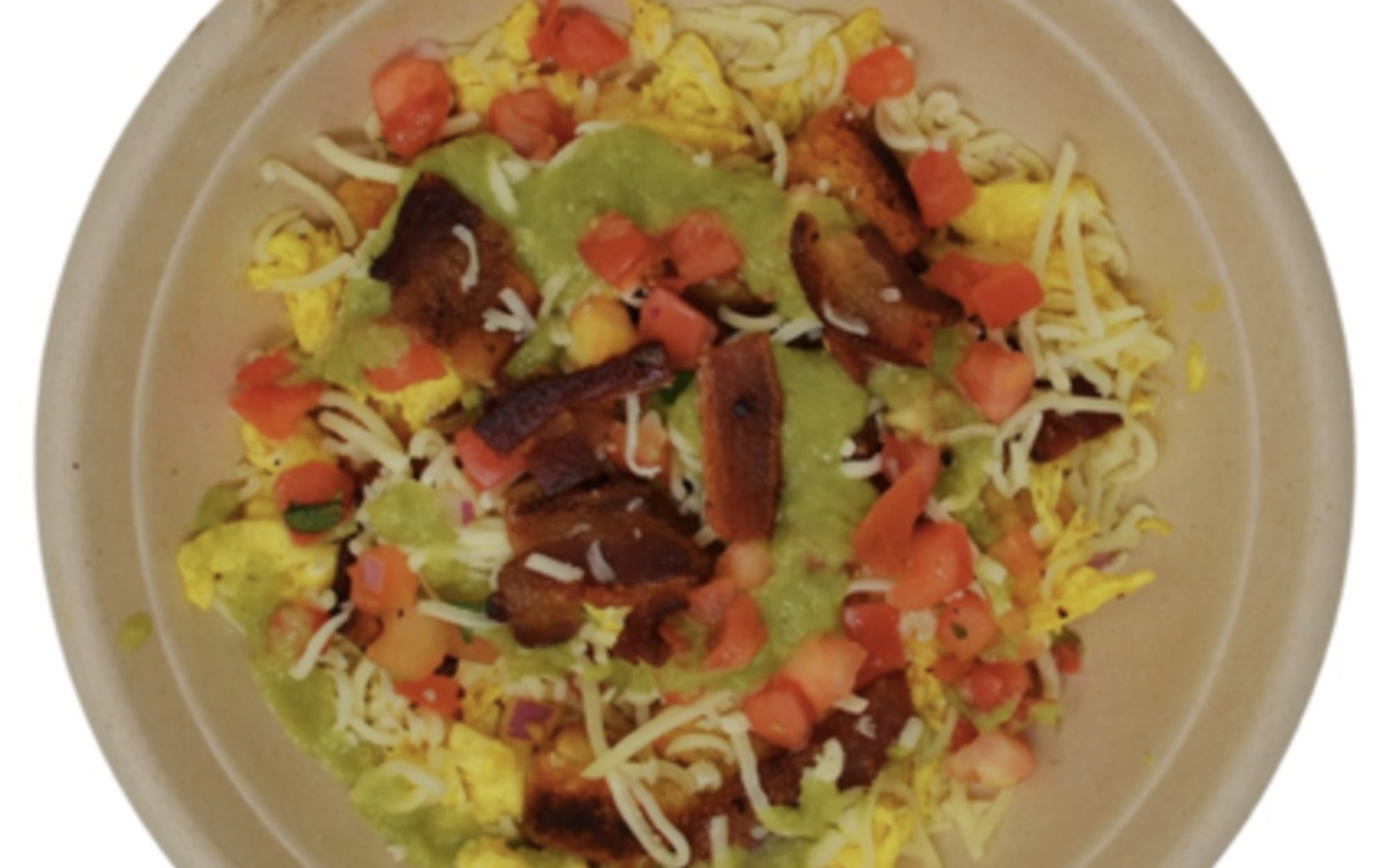 Bacon Chorizo Egg Bowl