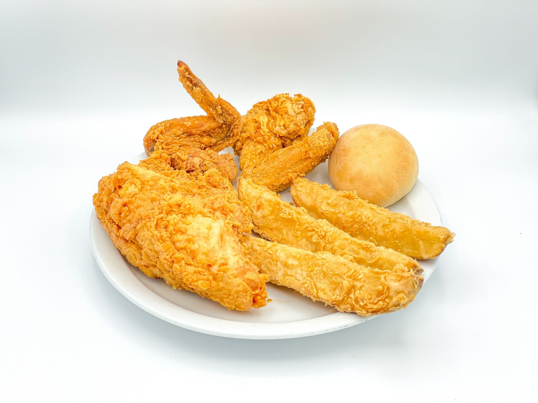 3 Piece White Dinner