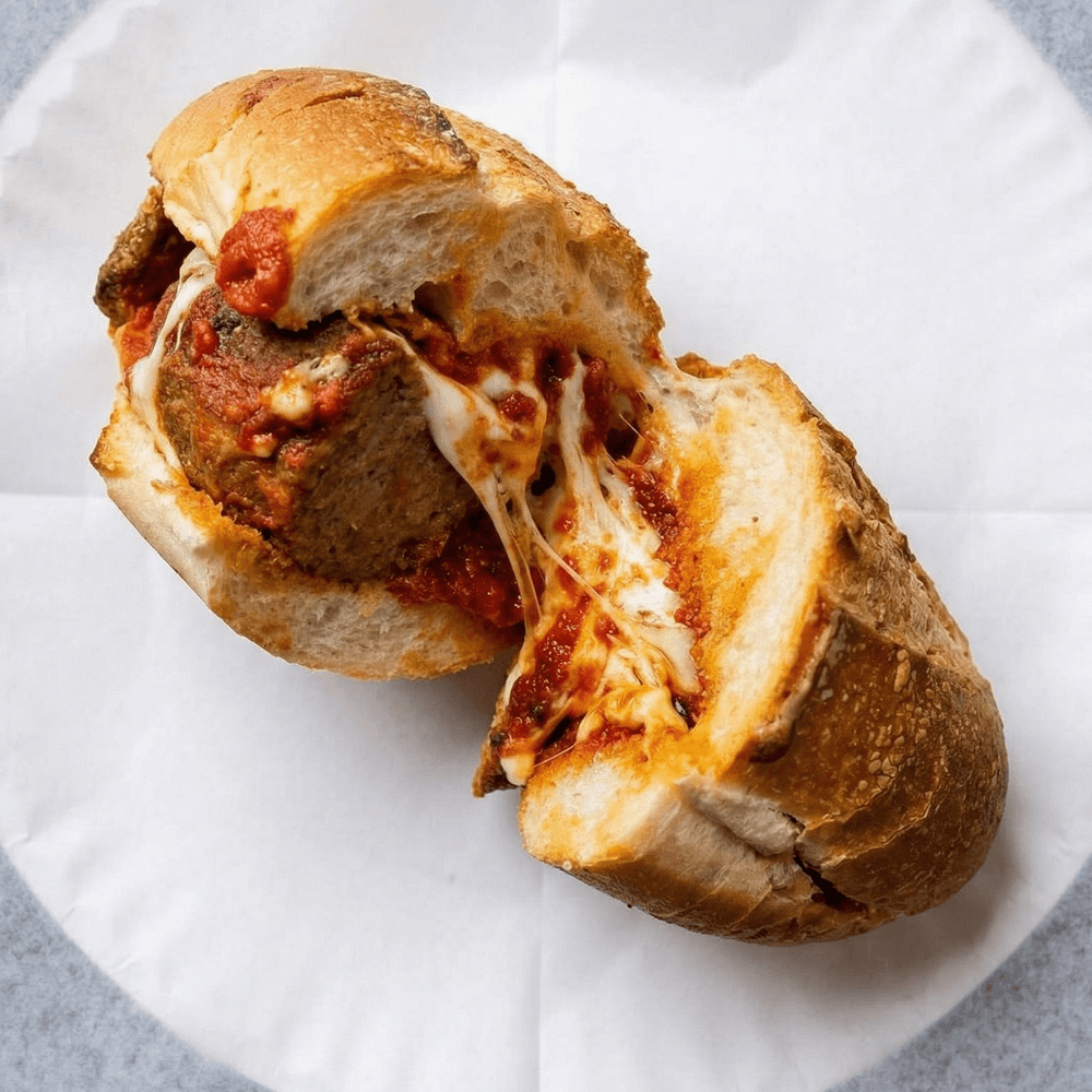 Meatball Parmesan Sub