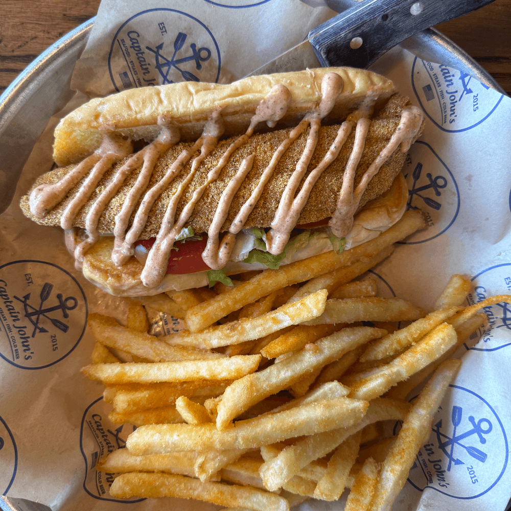 Catfish Po Boy
