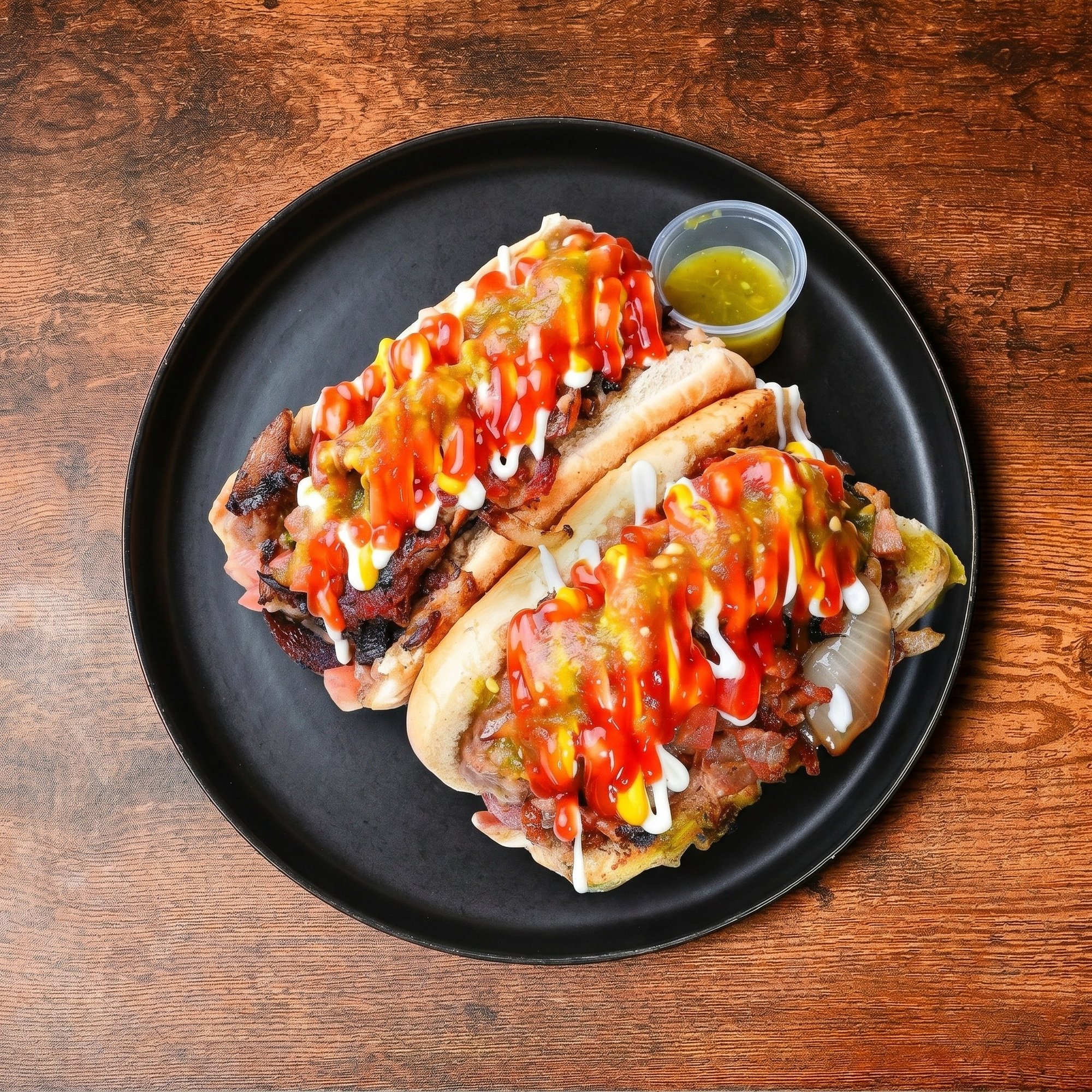 Mexican Hotdogs (2) W/ Fries