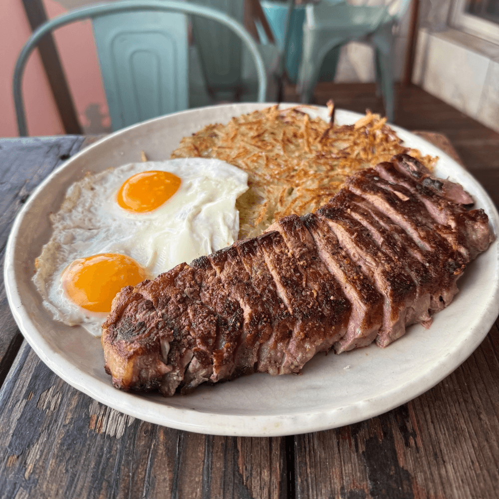 New York Steak & Eggs